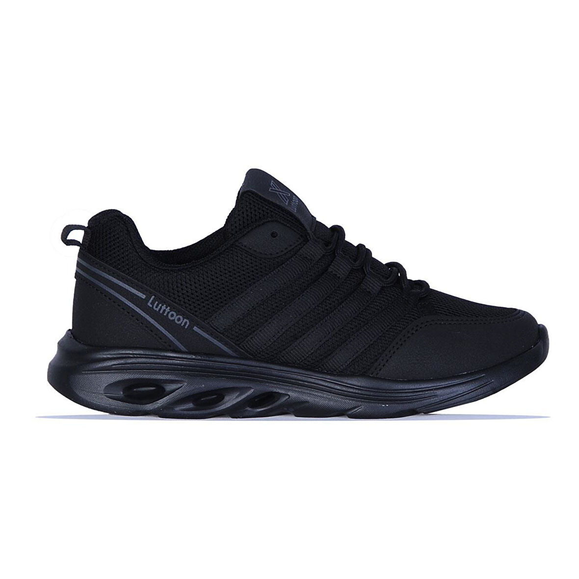 Luttoon Prt-4138 Siyah Anorak Erkek Çocuk Sneaker Ayakkabı