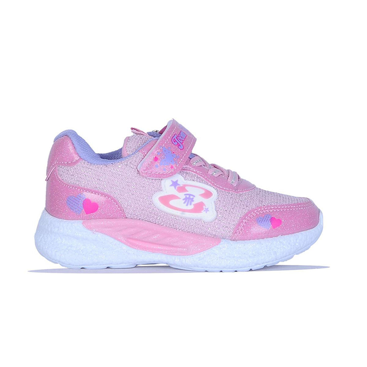Ayakcenter 125 Toom Pembe Simli Kız Çocuk Spor Ayakkabı