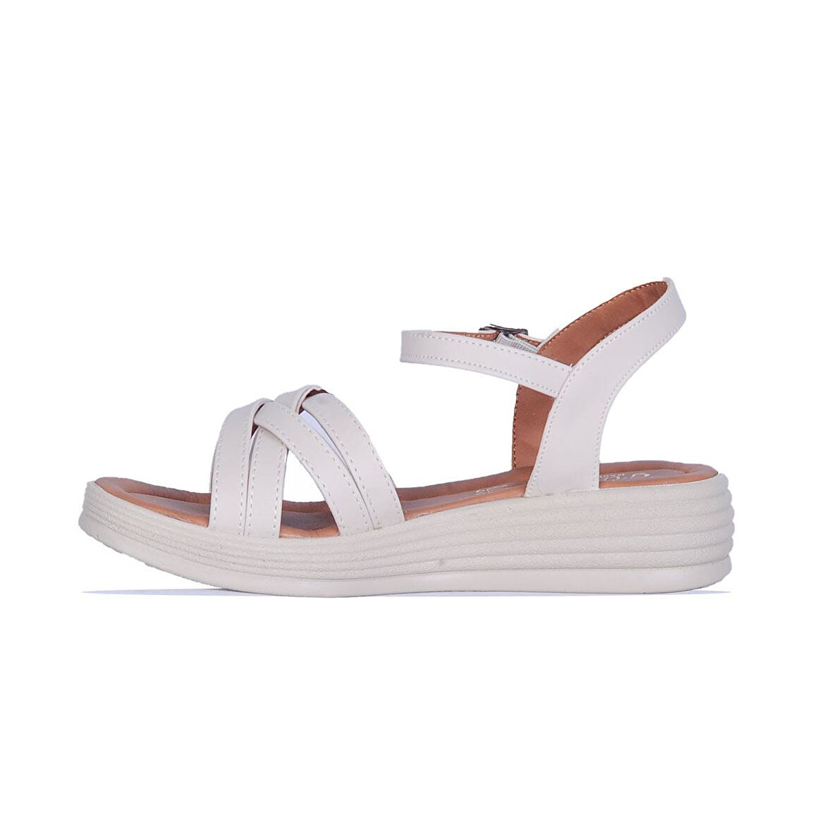Ayakcenter Gn2 Günay Kadın Düz Sandalet