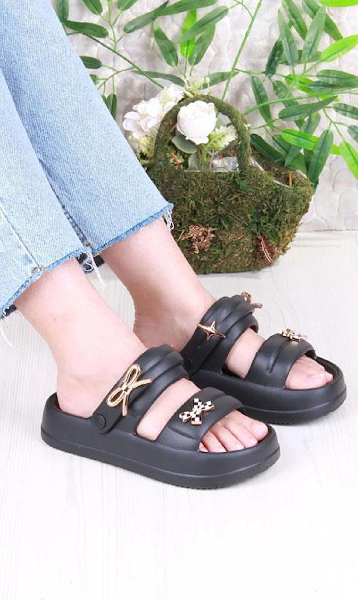 Akınalbella E458.Z.0001 Kadın Terlik