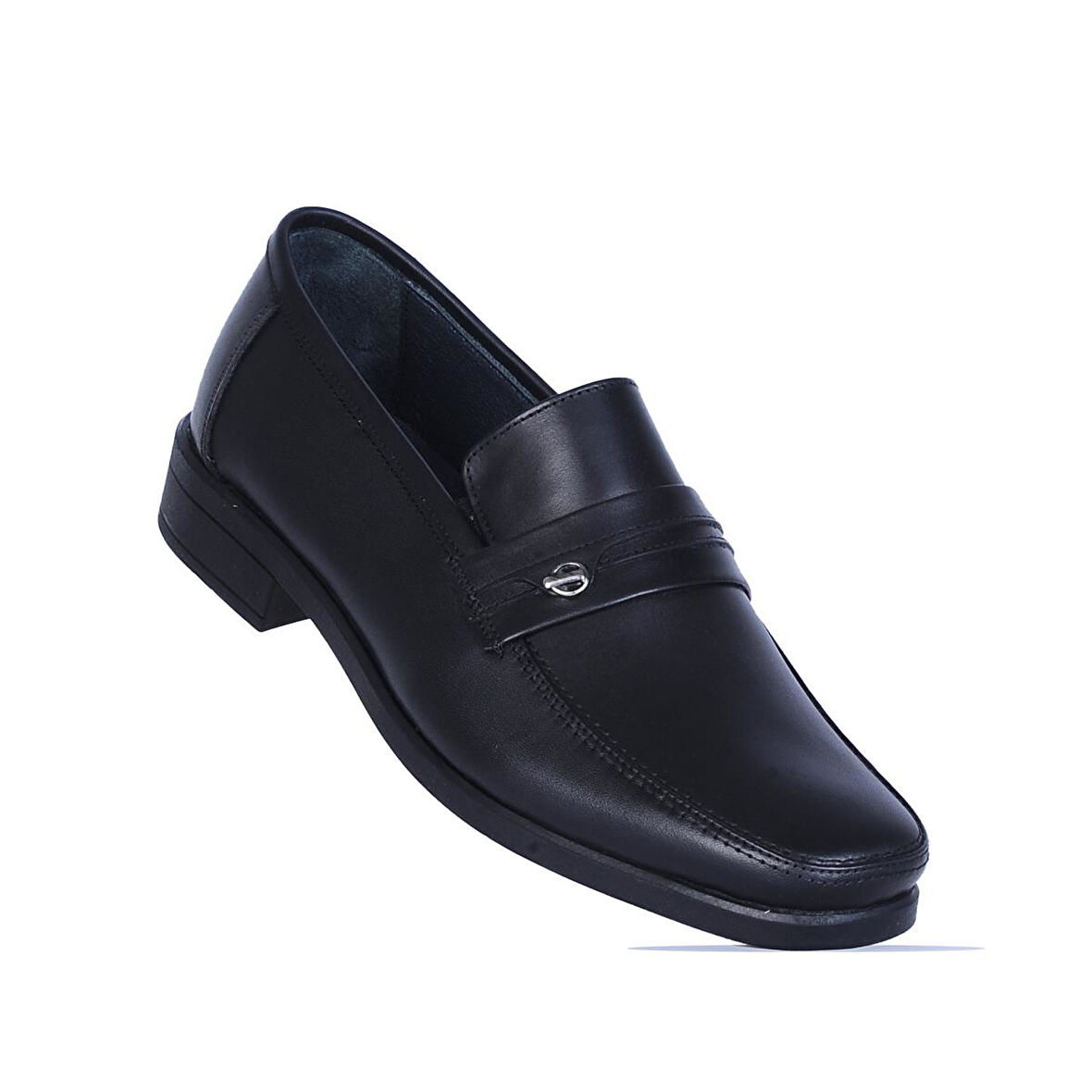 Baloğlu 1161 Siyah Kauçuk %100 Deri Erkek Klasik Ayakkabı