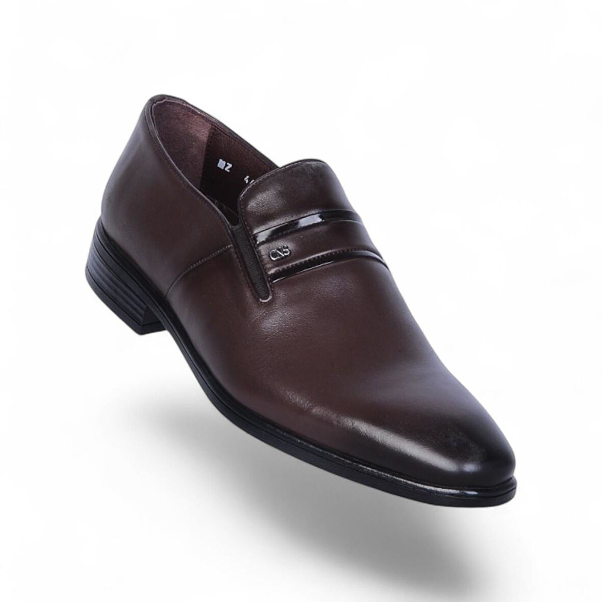 Censay 447 Kahve Antik Kauçuk %Deri Erkek Klasik Ayakkabı