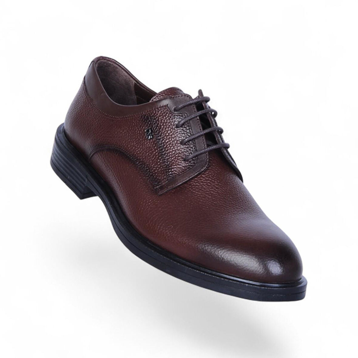 Censay 320 Kahve Zigana Kauçuk %Deri Erkek Klasik Ayakkabı