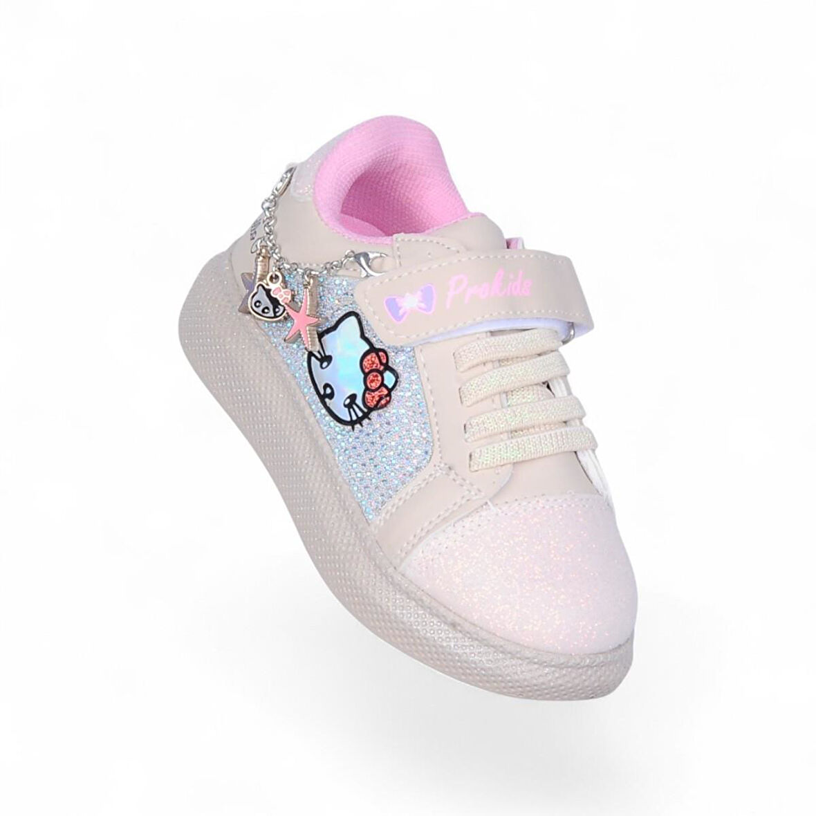 Prokids 4120 Bej Kız Çocuk Sneaker Spor Ayakkabı