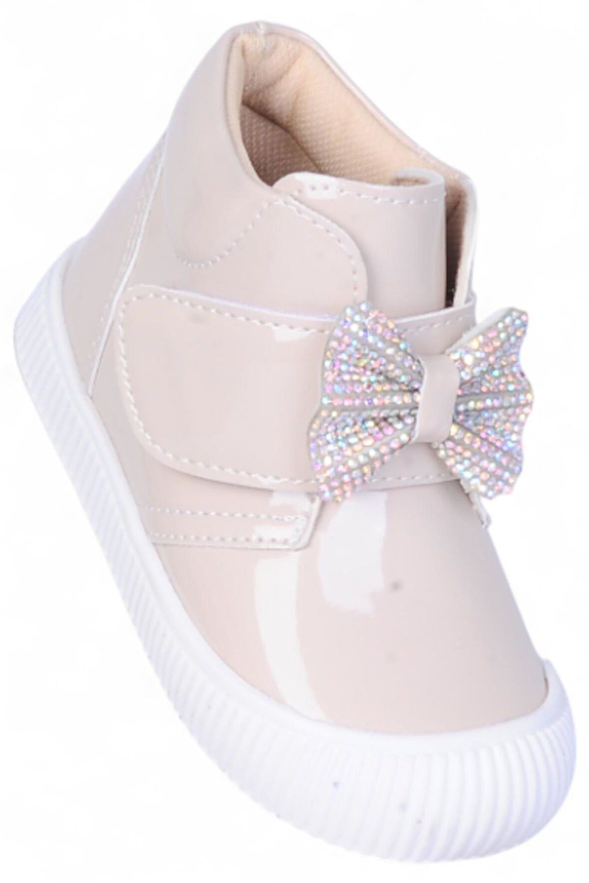 Herbebe 015 Rugan Krem Kız Çocuk Bot