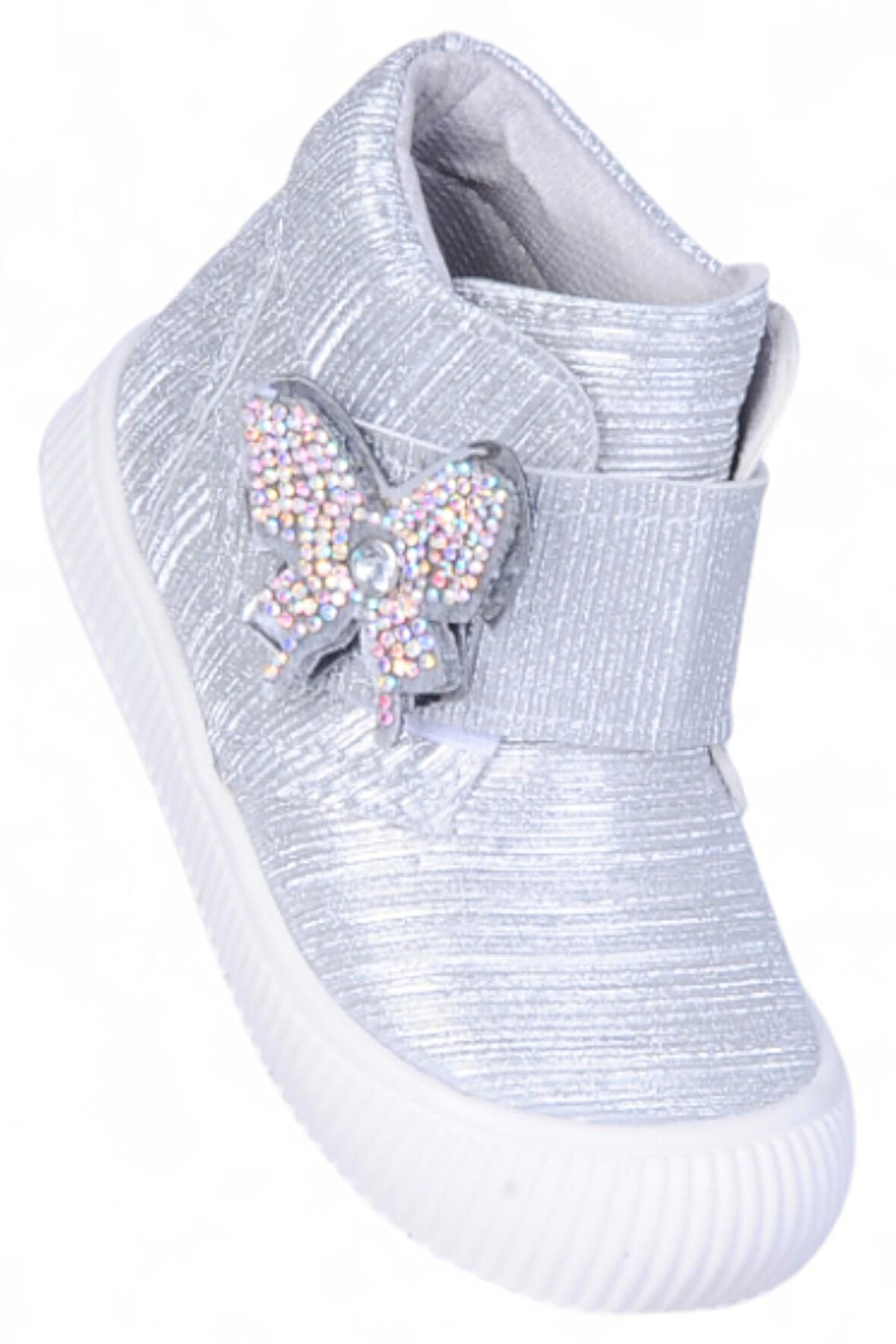 Herbebe 011 Simli Gümüş Kız Çocuk Bot