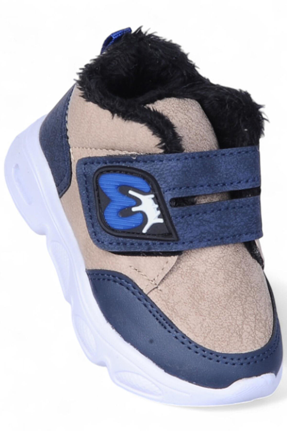 Skuaıter 7600 Laci Bebe Cırtlı Erkek Çocuk Kürklü Bot