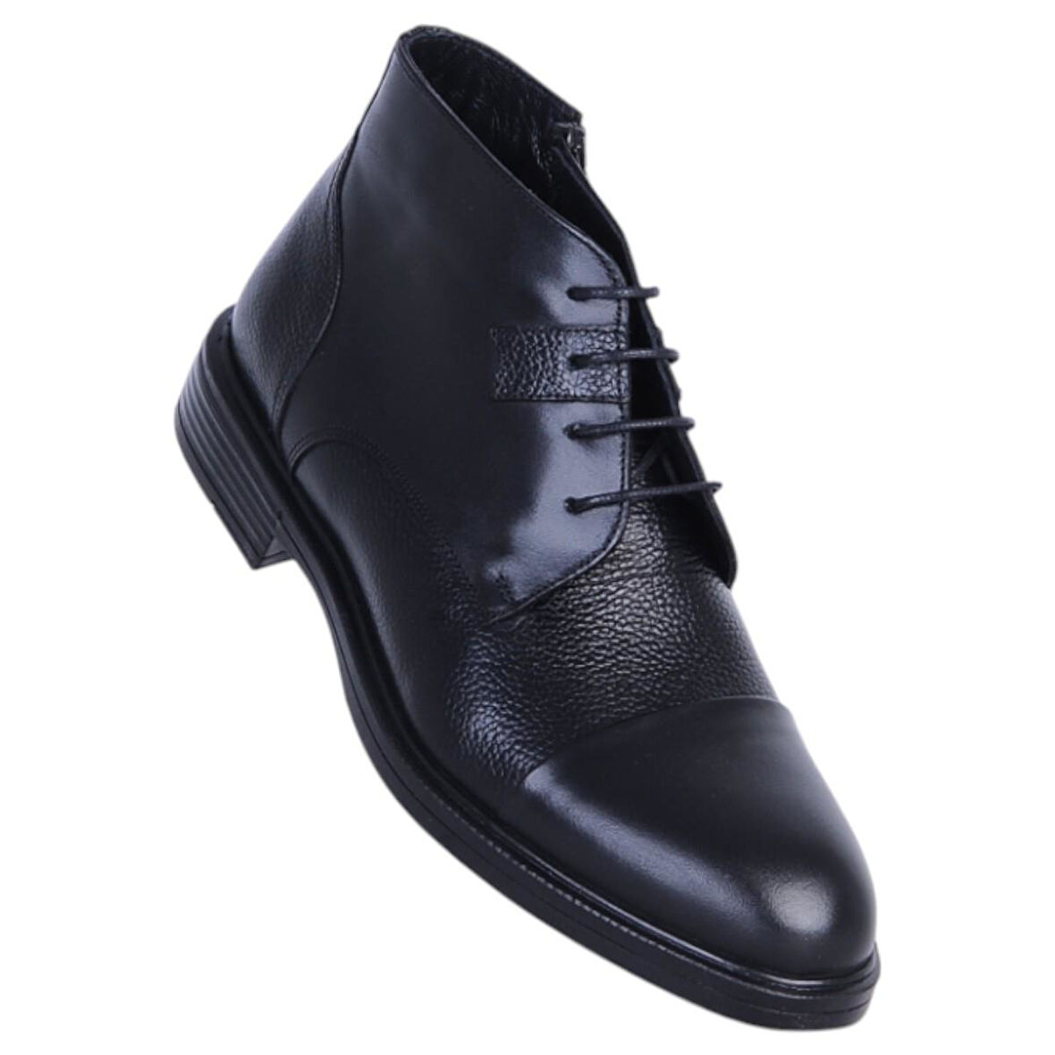 Censay 164 Siyah Garne Zigana Erkek %100 Deri Kürklü Bot