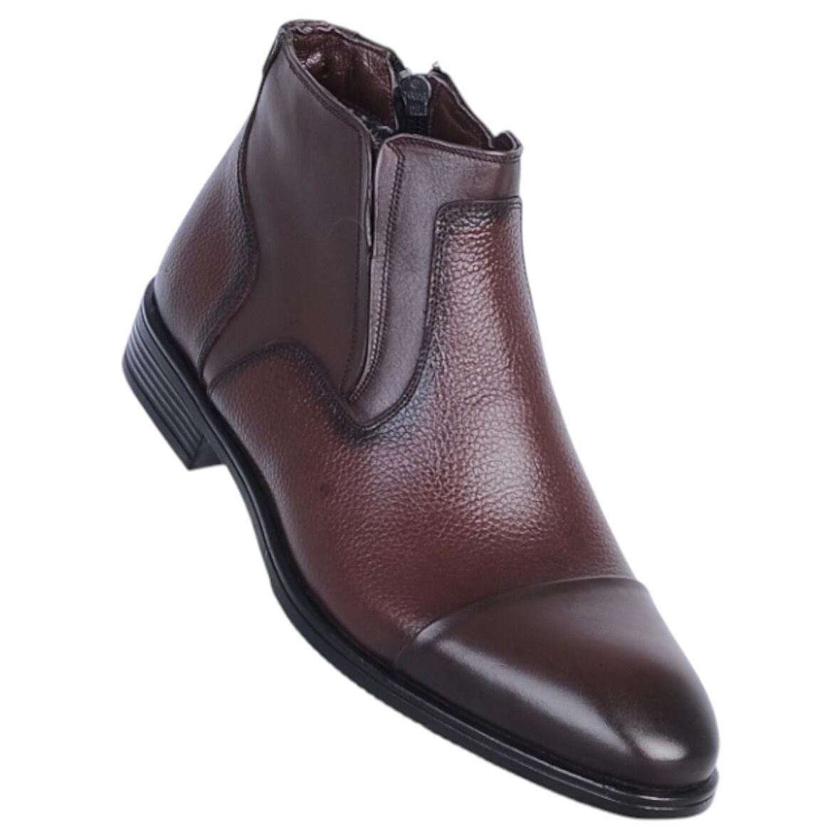 Censay 137 Kahve Garne Zigana Erkek %100 Deri Kürklü Bot