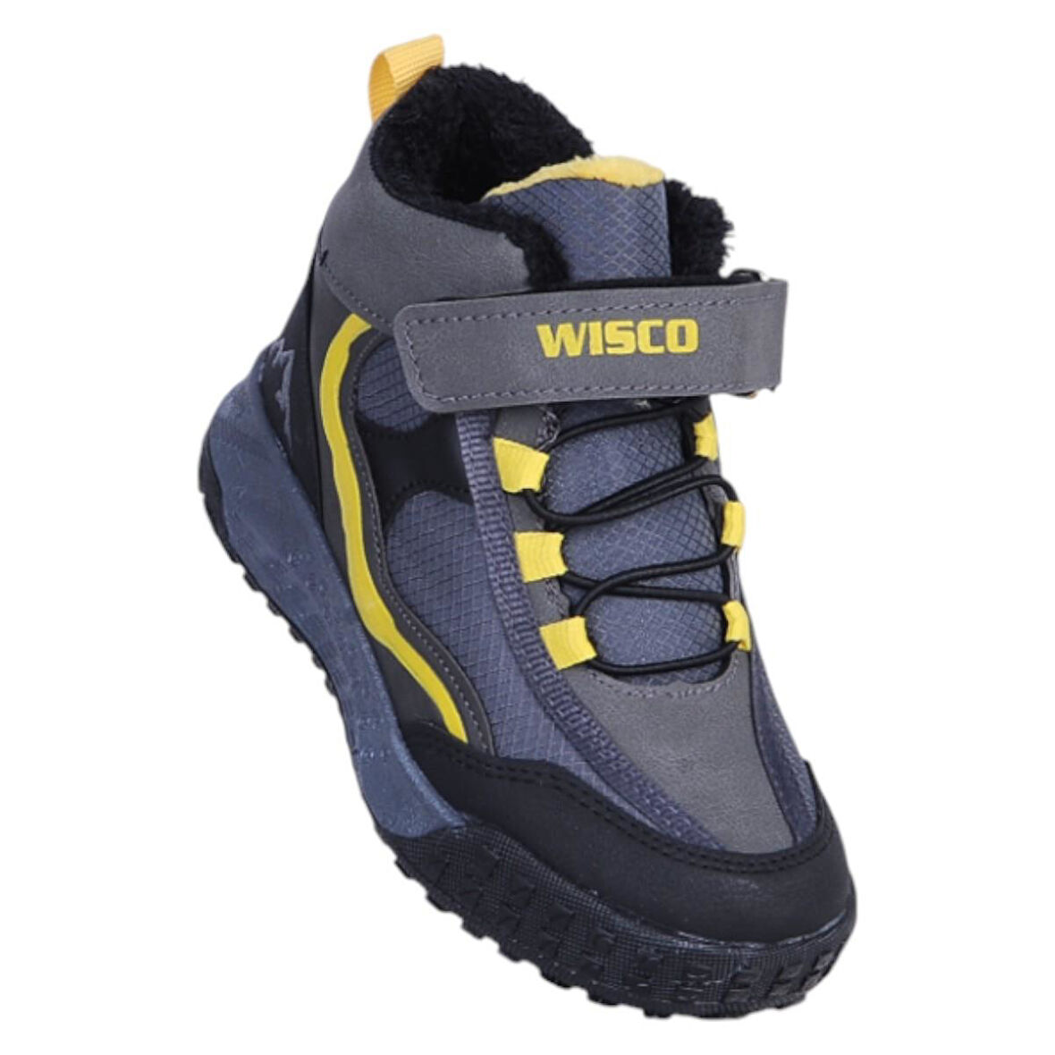 Wisco 064 Füme-Sarı Erkek Çocuk Kürklü Bot
