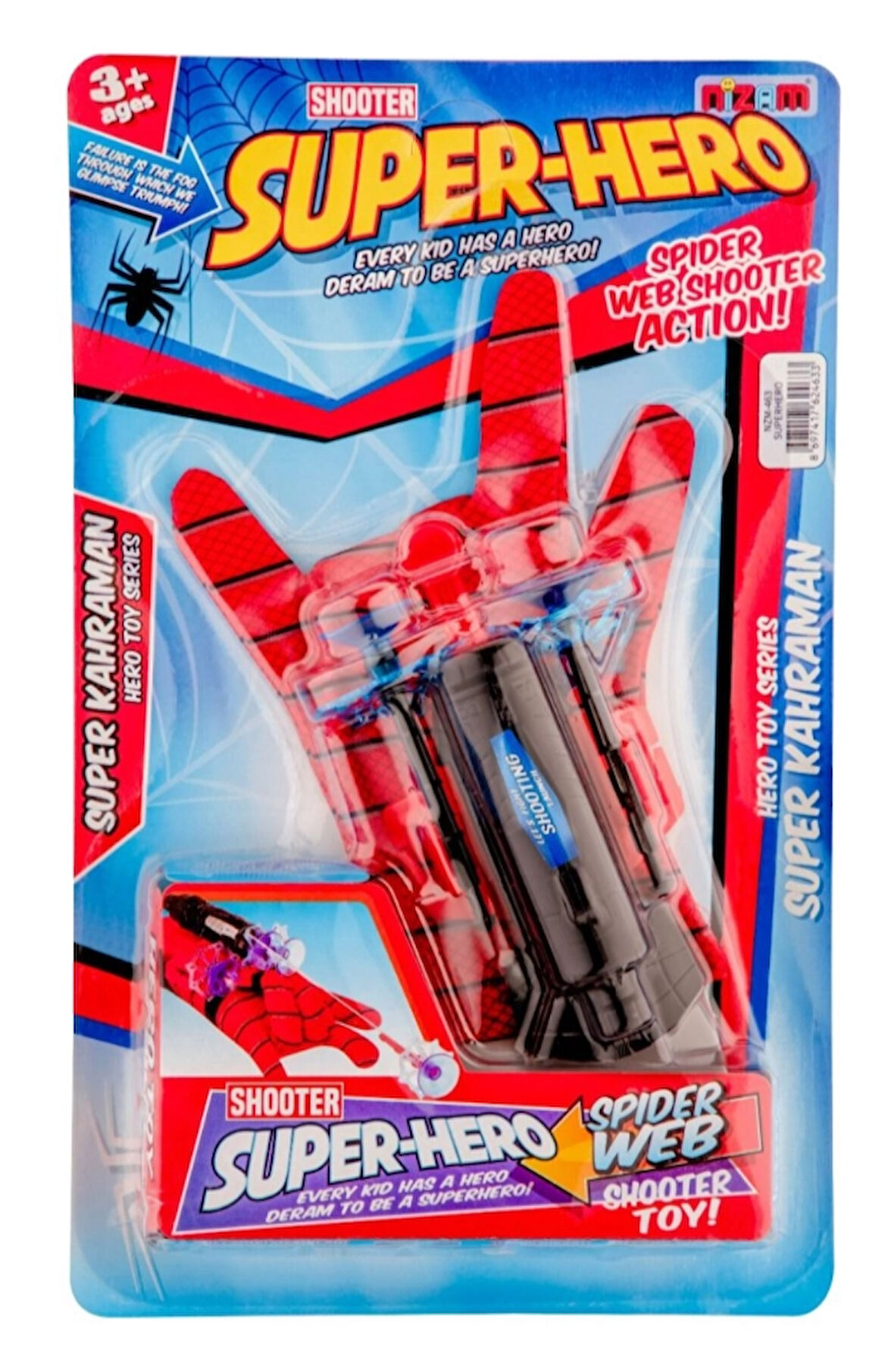 Örümcek Ağı Atma Makinesi Eldiveni