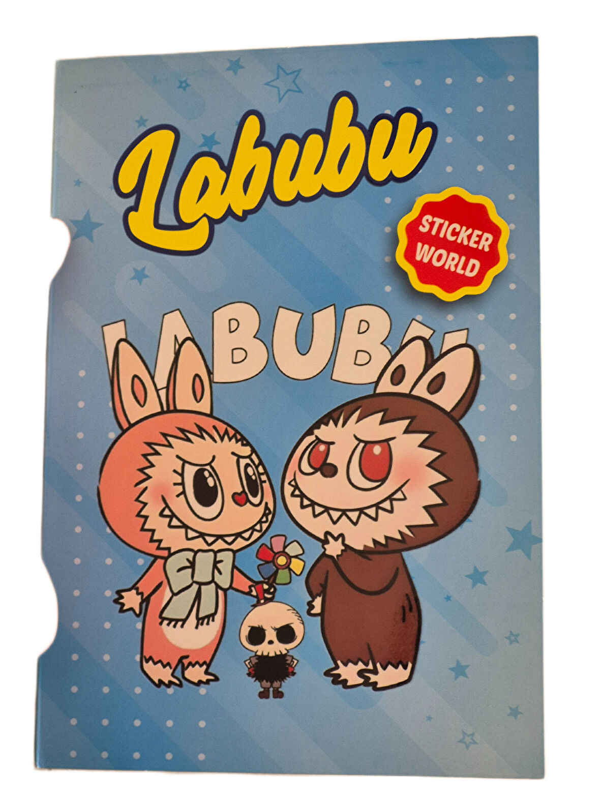 Labubu Sticker Defteri 17x24cm Sayfalar 10 Sayfa Yeni Modeller