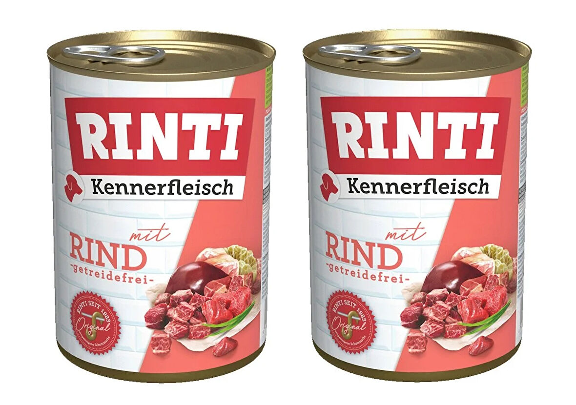 Rinti Dana Etli Gurme Köpek Konservesi 400 Gr. X 2 Adet