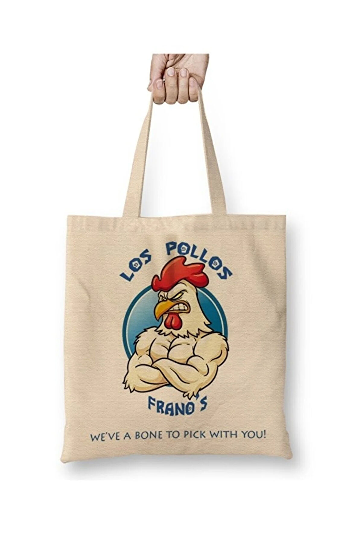 Los Pollos Frano's Bez Çanta Uzun Saplı Sevgiliye Arkadaşa Hediye