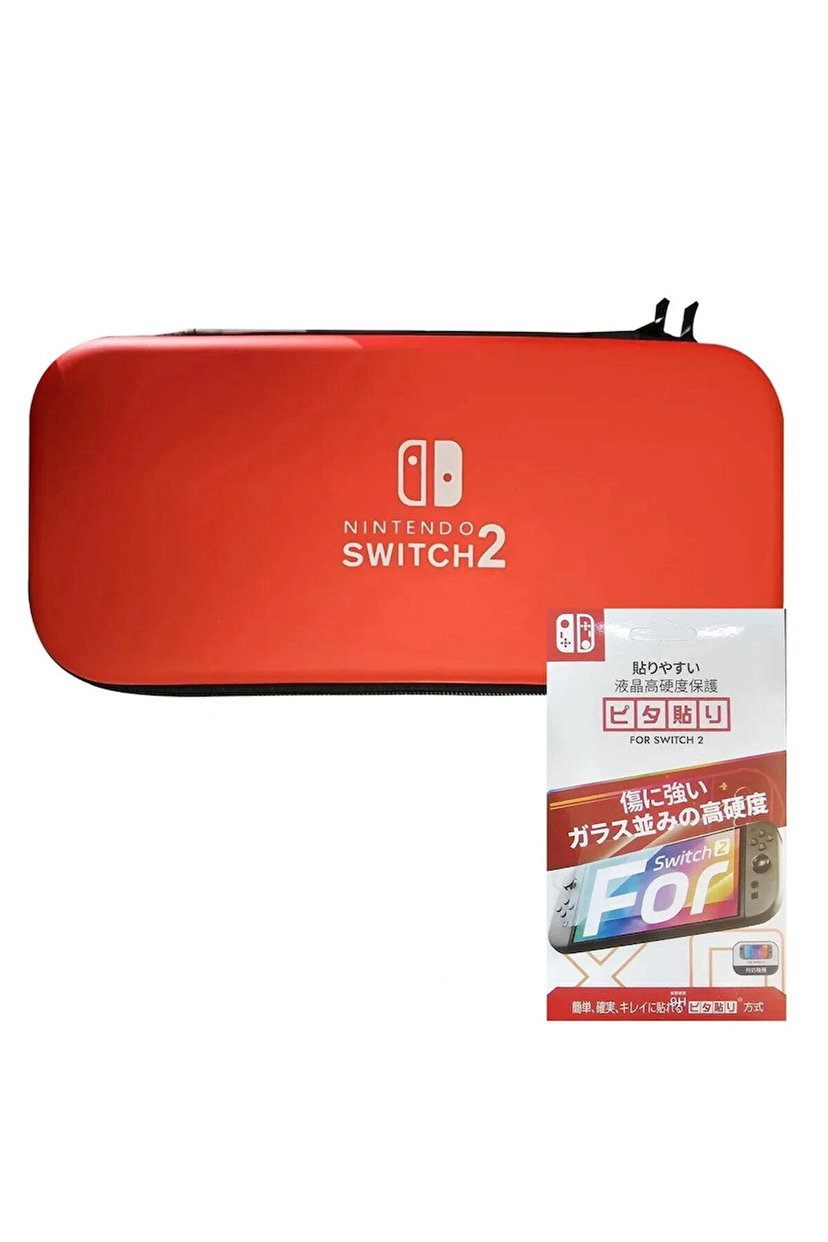 Switch 2 Taşıma Çantası ve Ekran Koruyucu -Maksimum Koruma - Darbeye ve Çizilmeye Karşı Ultra Koruma