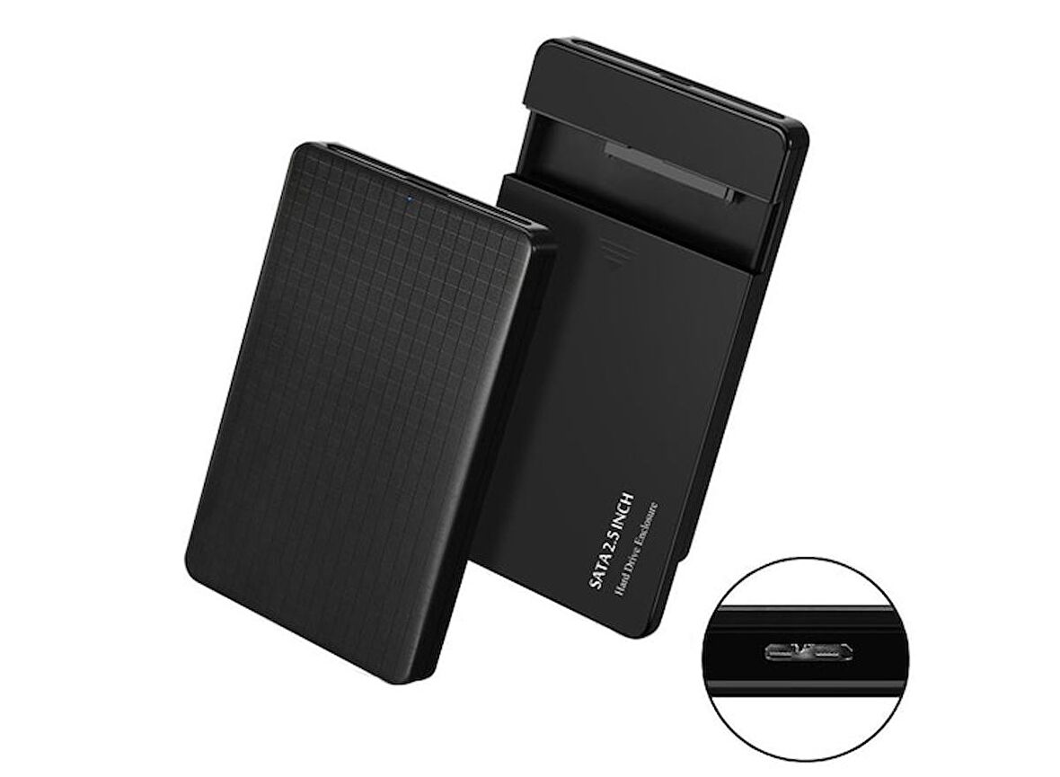 HARDDİSK KUTUSU 2.5 İNÇ HDD USB 3.0