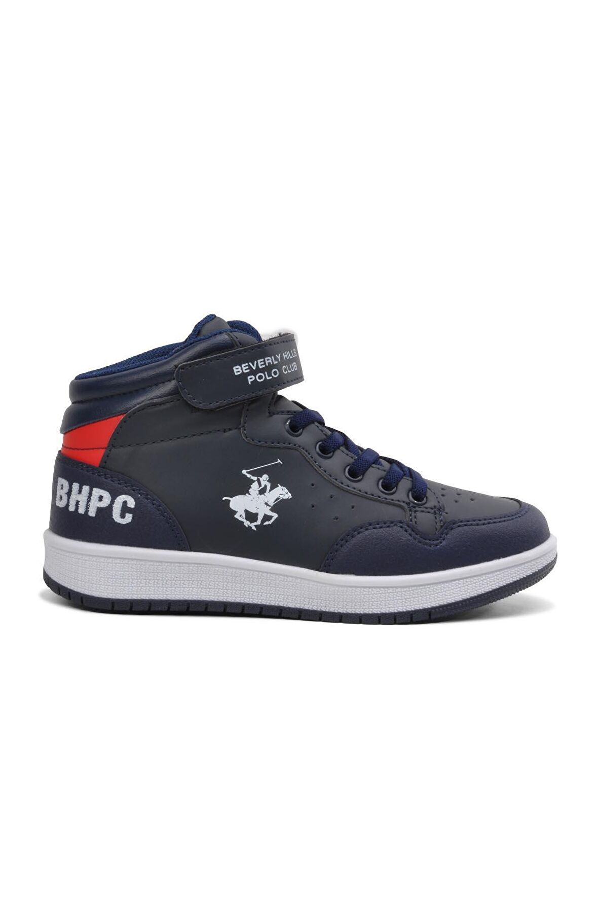 Beverly Hills Polo Club Po-10302 Lacivert Cırt Cırtlı Çocuk Hi Sneaker