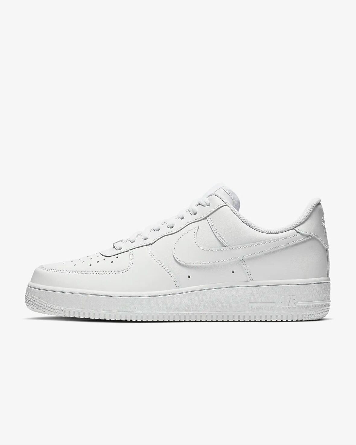 Nike Air Force 1'07 315122 Beyaz-Beyaz Erkek Spor Ayakkabı