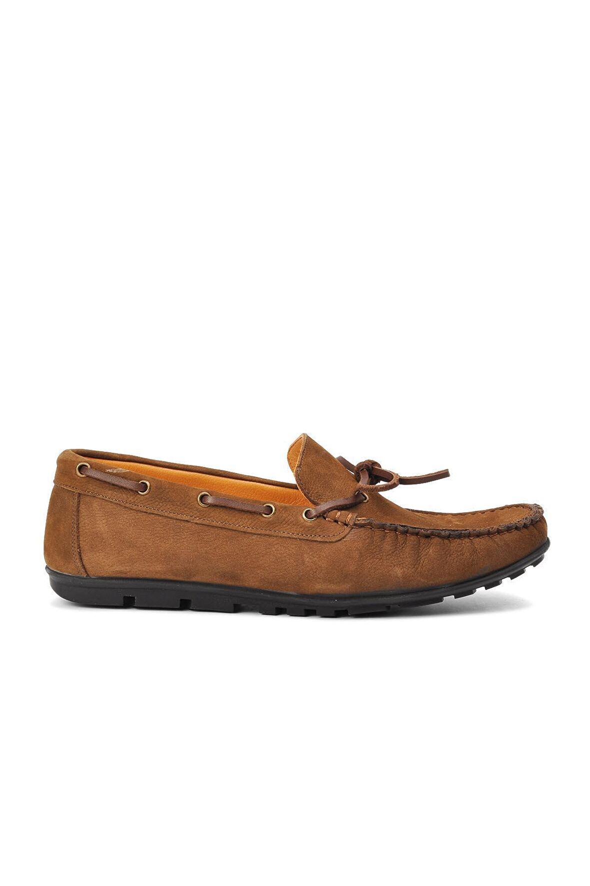 Castle Black 939 Kum Nubuk Erkek Hakiki Deri Loafer Ayakkabı