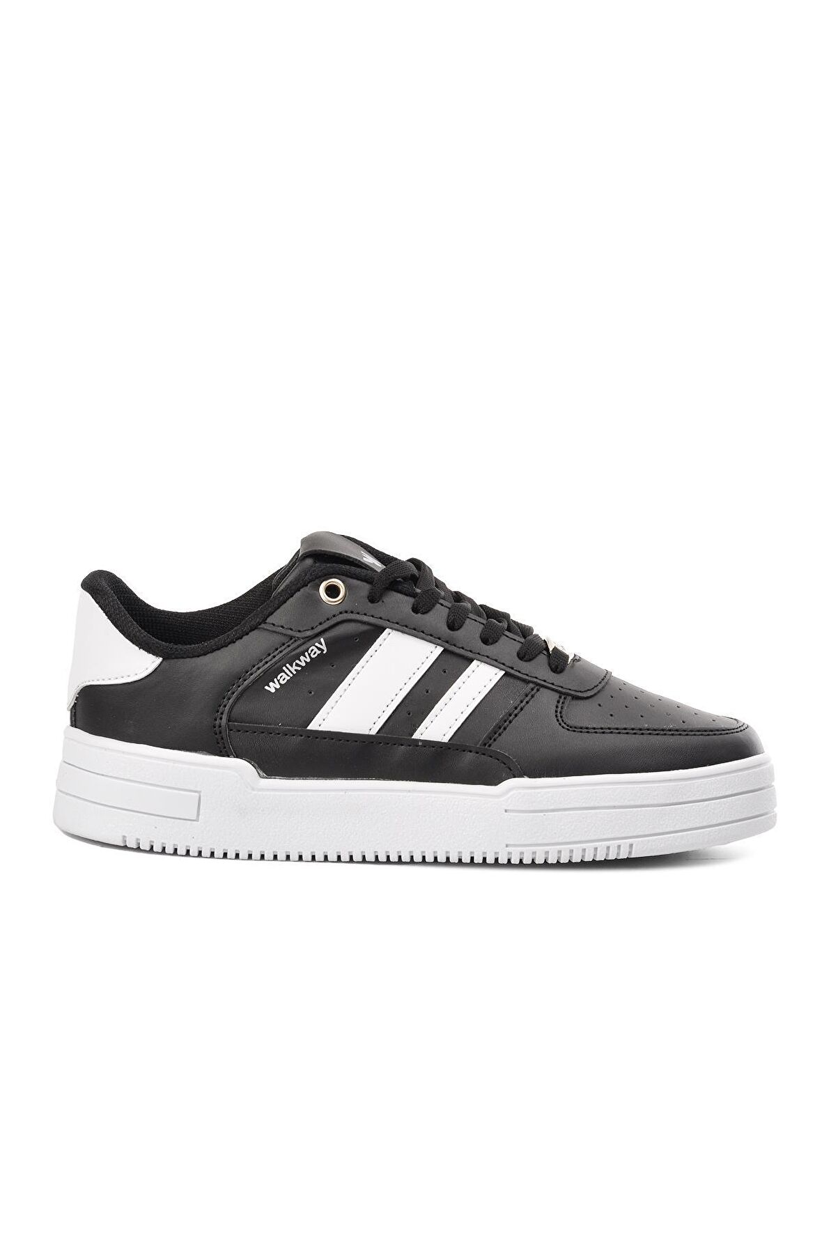 Walkway Sandy Siyah-Beyaz Tek Renk Sneaker