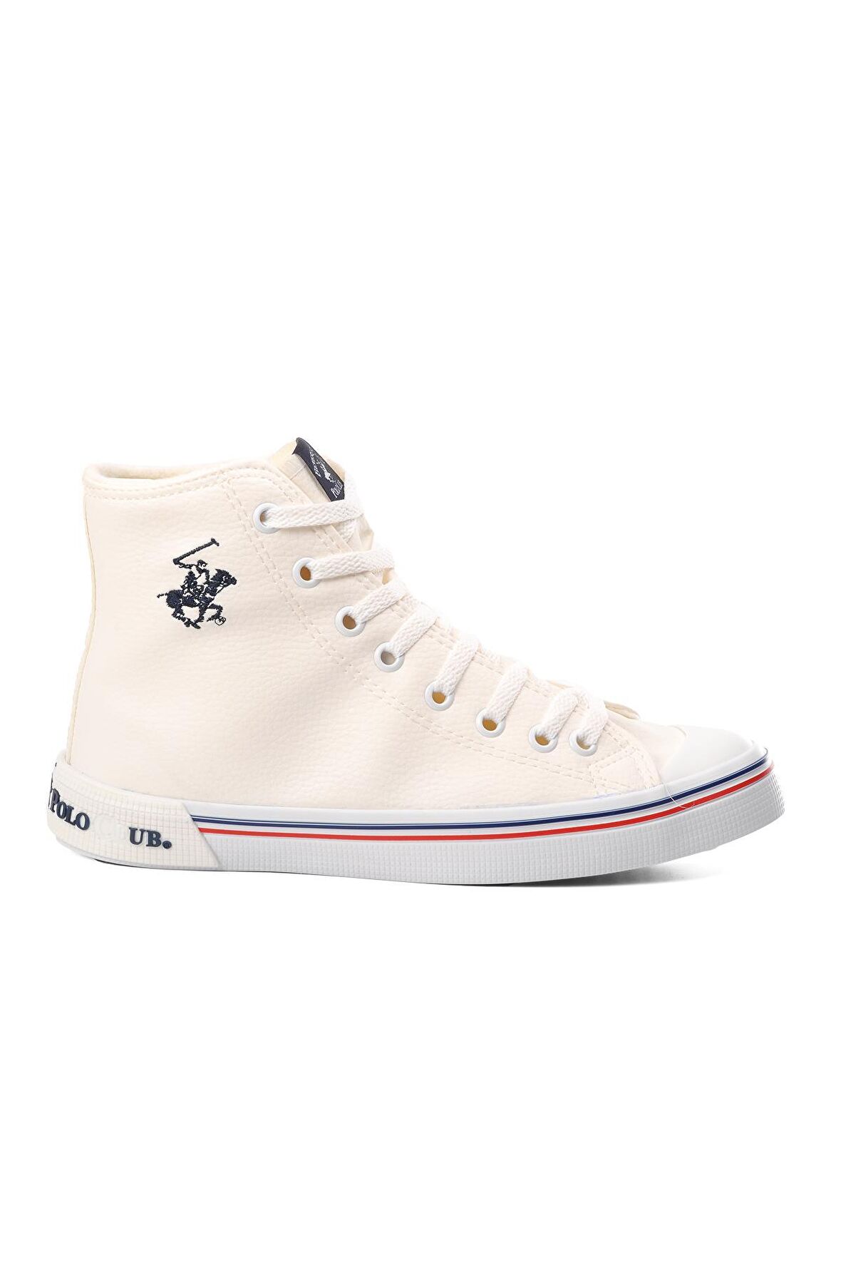 Po-30039 Beyaz Erkek Hi Sneaker