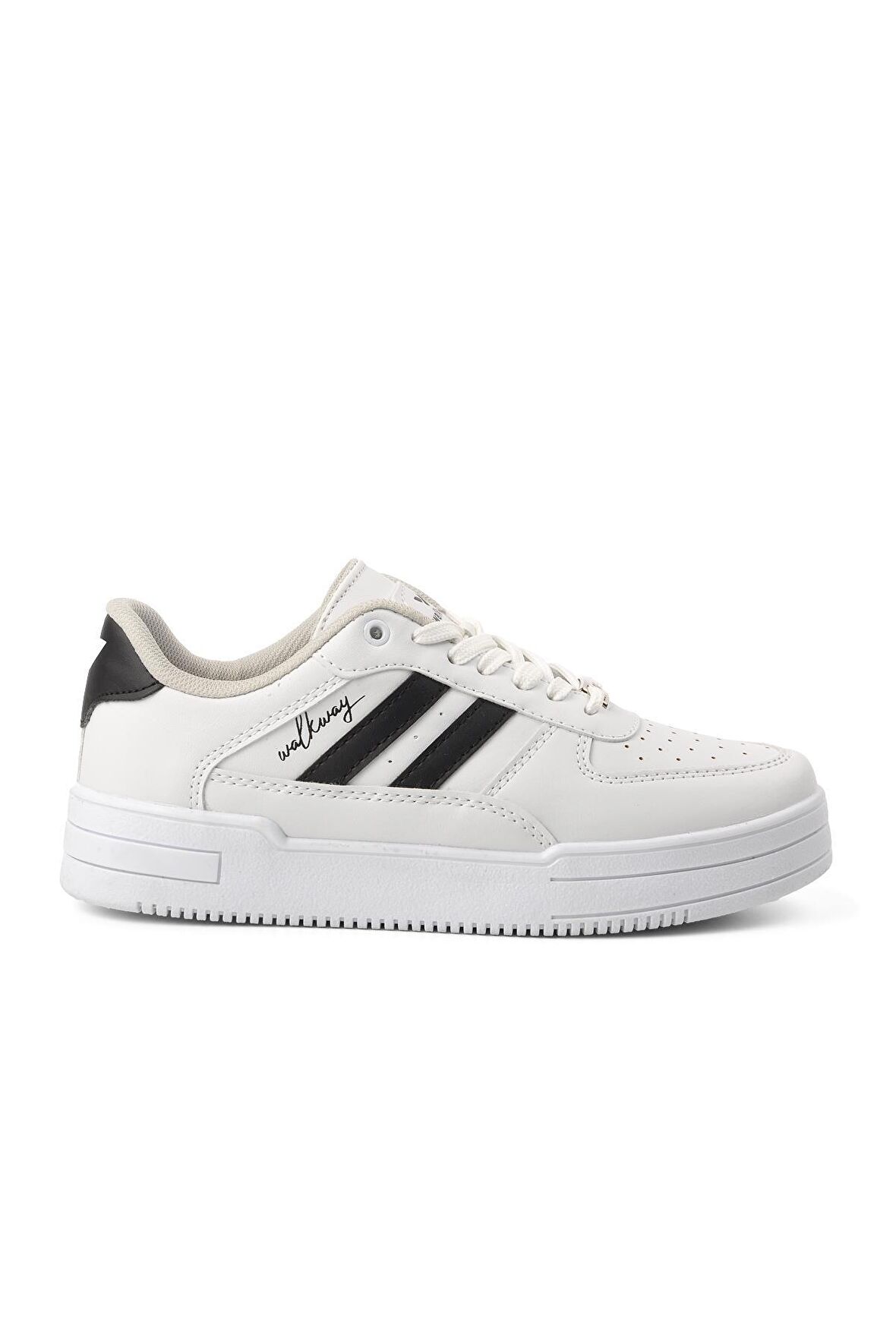 Walkway Sandy Beyaz-Siyah Unisex Sneaker