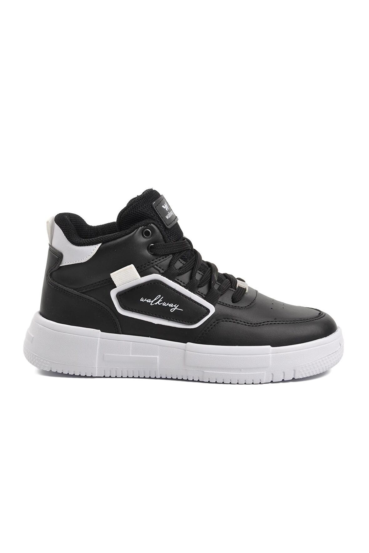 Walkway Nefertiti Siyah-Beyaz Unisex Hi Sneaker