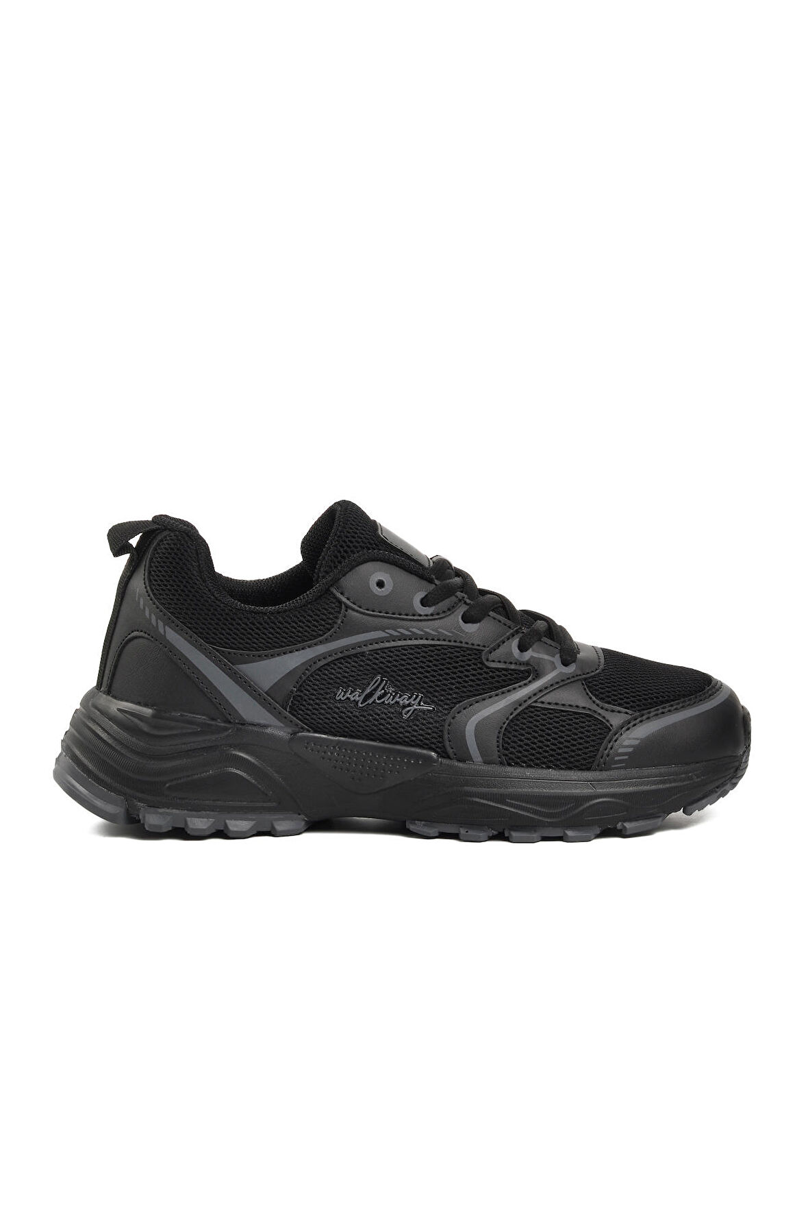Walkway Navia Siyah-Füme Unisex Spor Ayakkabı