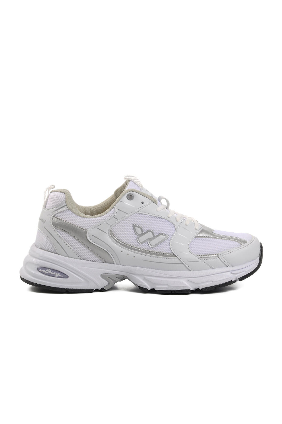 Walkway Run Beyaz-Gümüş Erkek Koşu Ayakkabısı