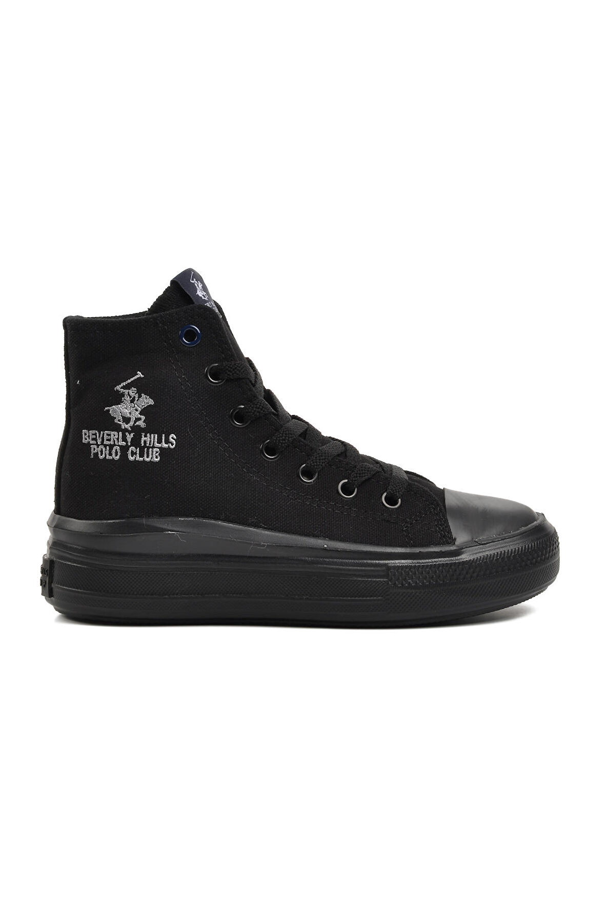 Beverly Hills Polo Club Po-30087 Siyah Kadın Hi Sneaker