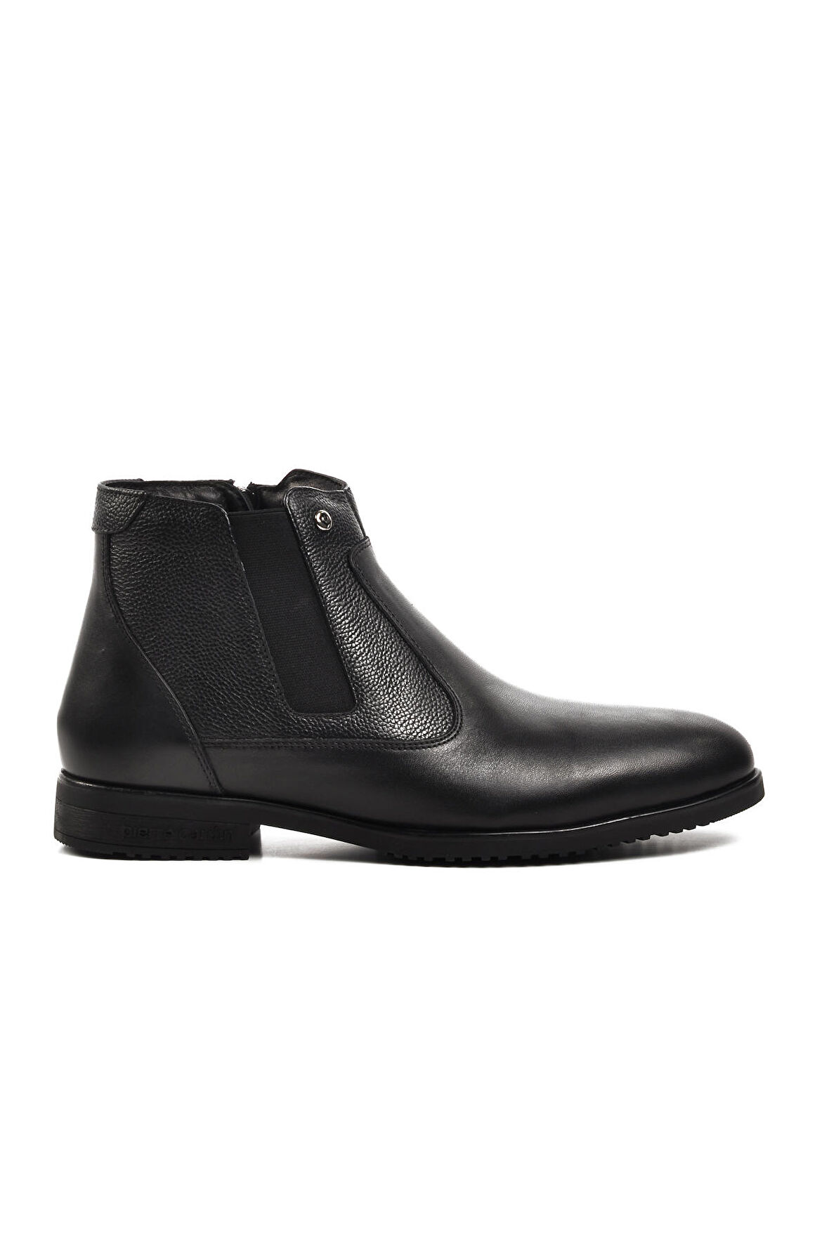 Pierre Cardin 1196063-24K Siyah Hakiki Deri Fermuarlı Erkek Bot
