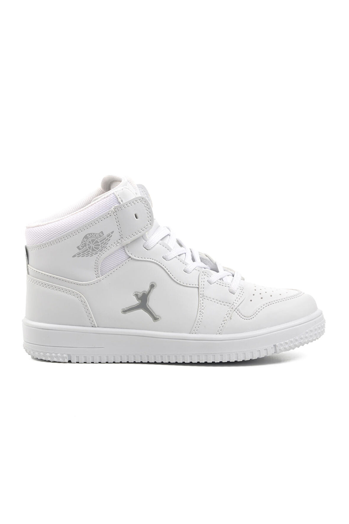 Ayakmod Haykat Uzun Beyaz Unisex Hi Sneaker