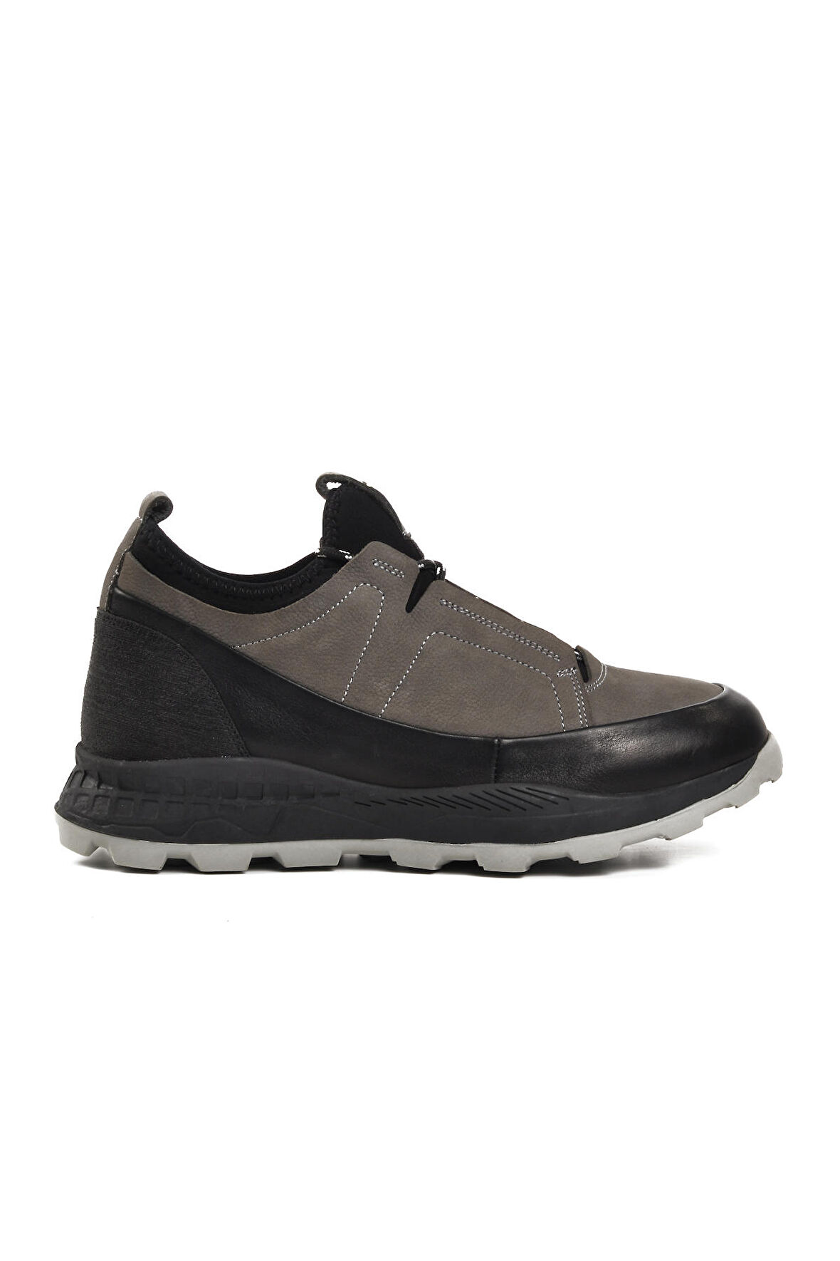 Pierre Cardin 10201 Gri Hakiki Deri Erkek Sneaker