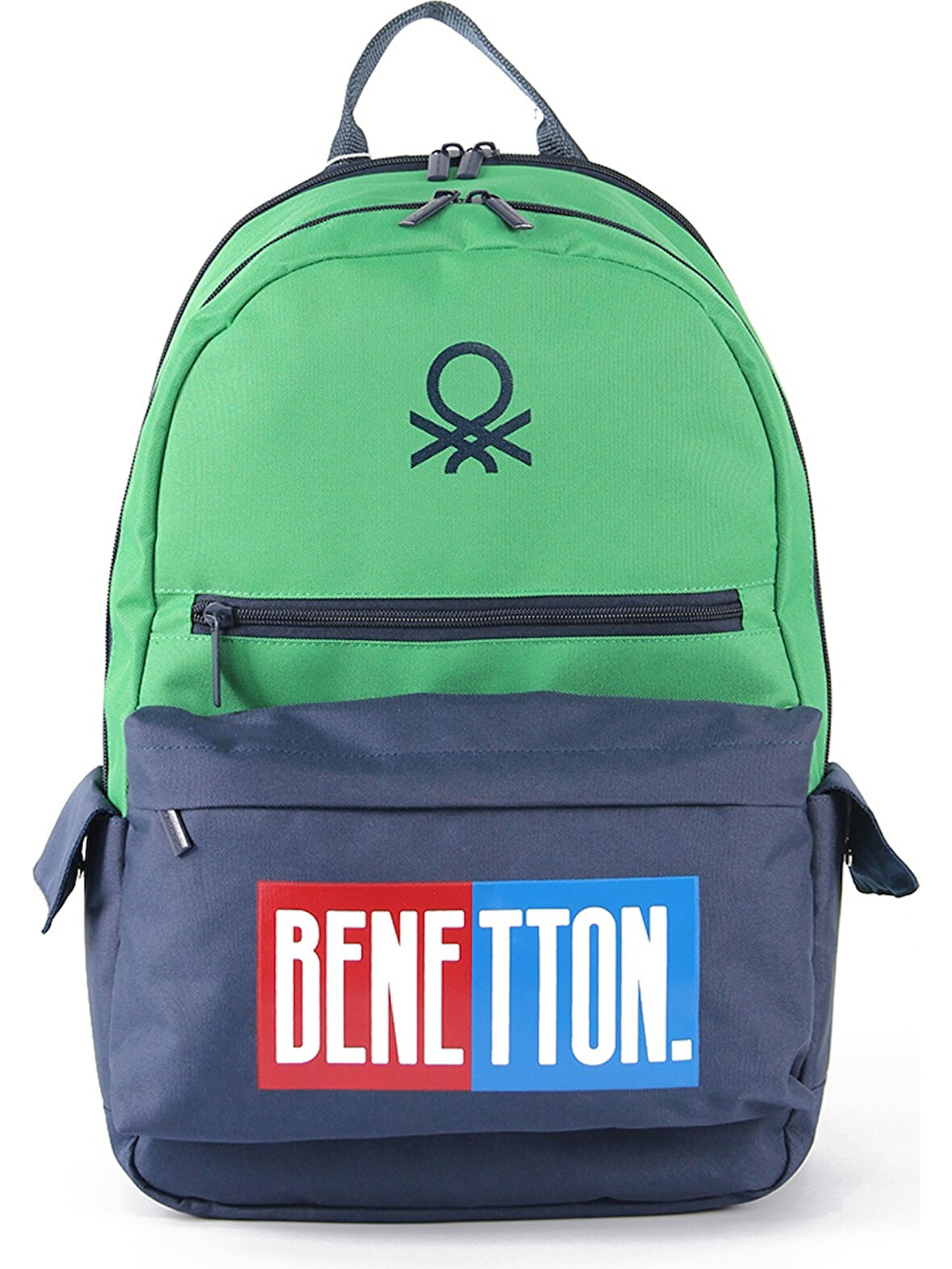Yeşil-Lacivert Unisex Sırt Çantası 03785