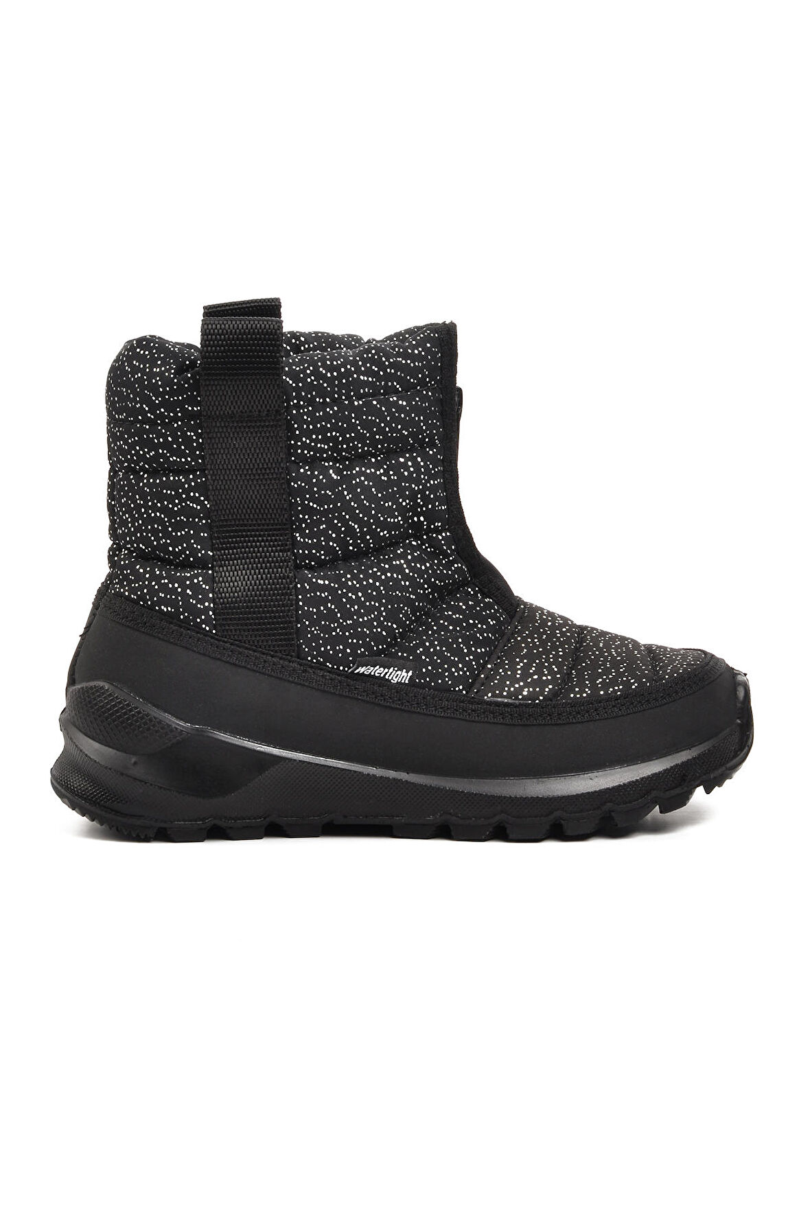 Scooter F7448-F Siyah Simli İçi Kürklü Su Geçirmez Çocuk Kar Botu