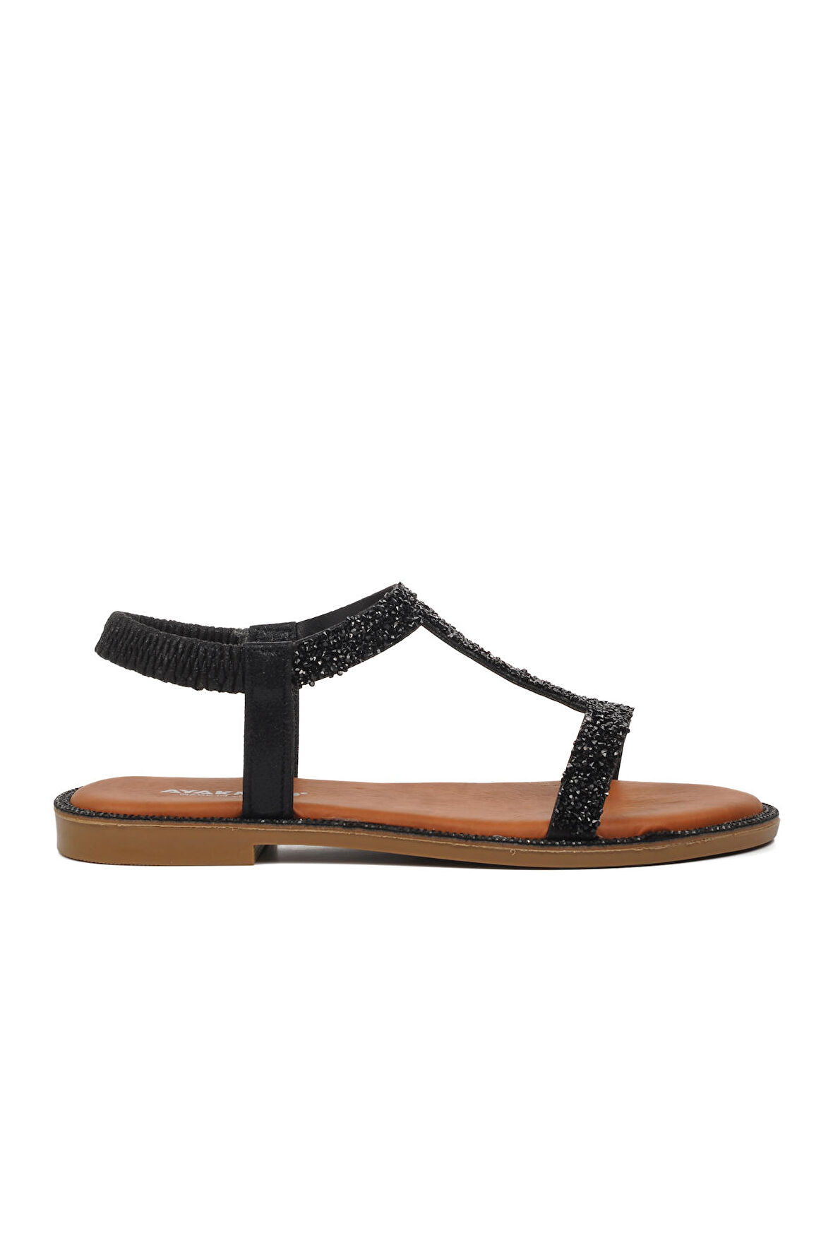 Ayakmod 286070 Siyah Kadın Sandalet