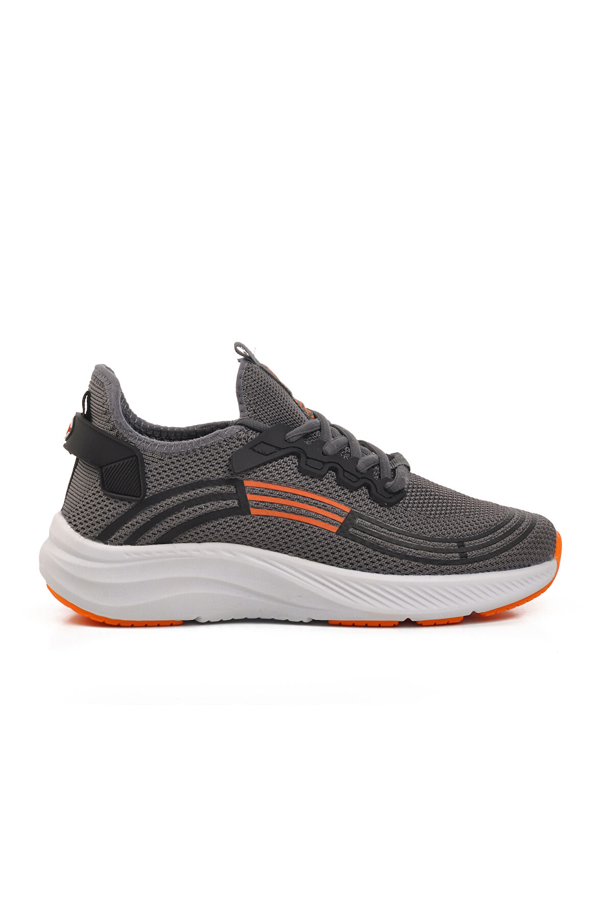 Walkway Onega Füme-Turuncu-Beyaz Fileli Unisex Spor Ayakkabı