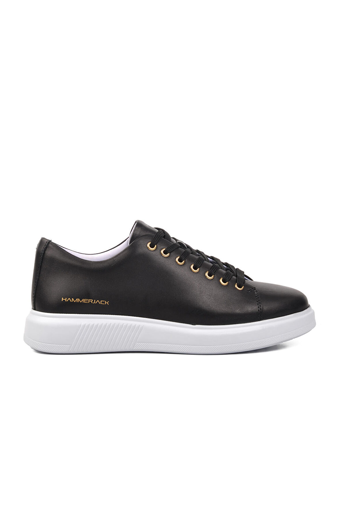 Hammer Jack Jukov 102 22095 Siyah-Beyaz Hakiki Deri Erkek Sneaker