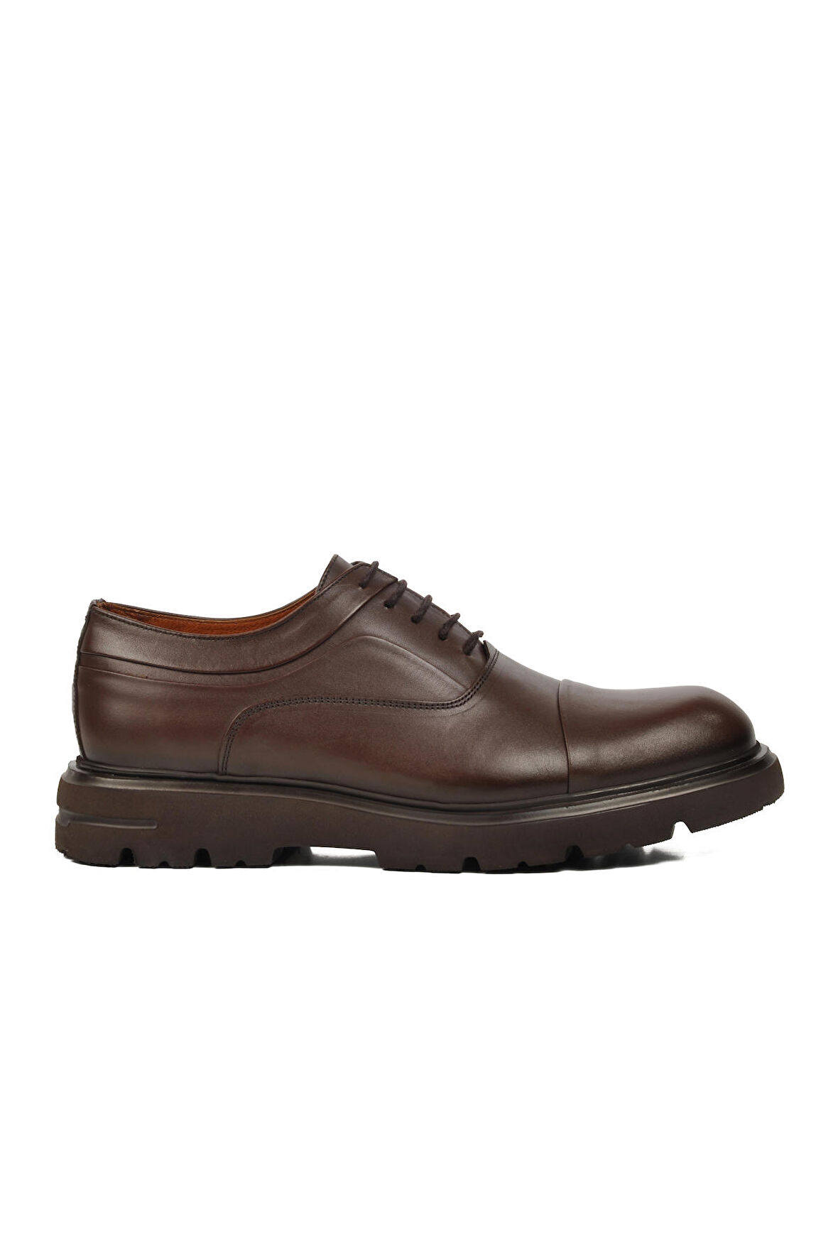 Ayakmod Premium 33283 Kahve Hakiki Deri Erkek Casual Ayakkabı