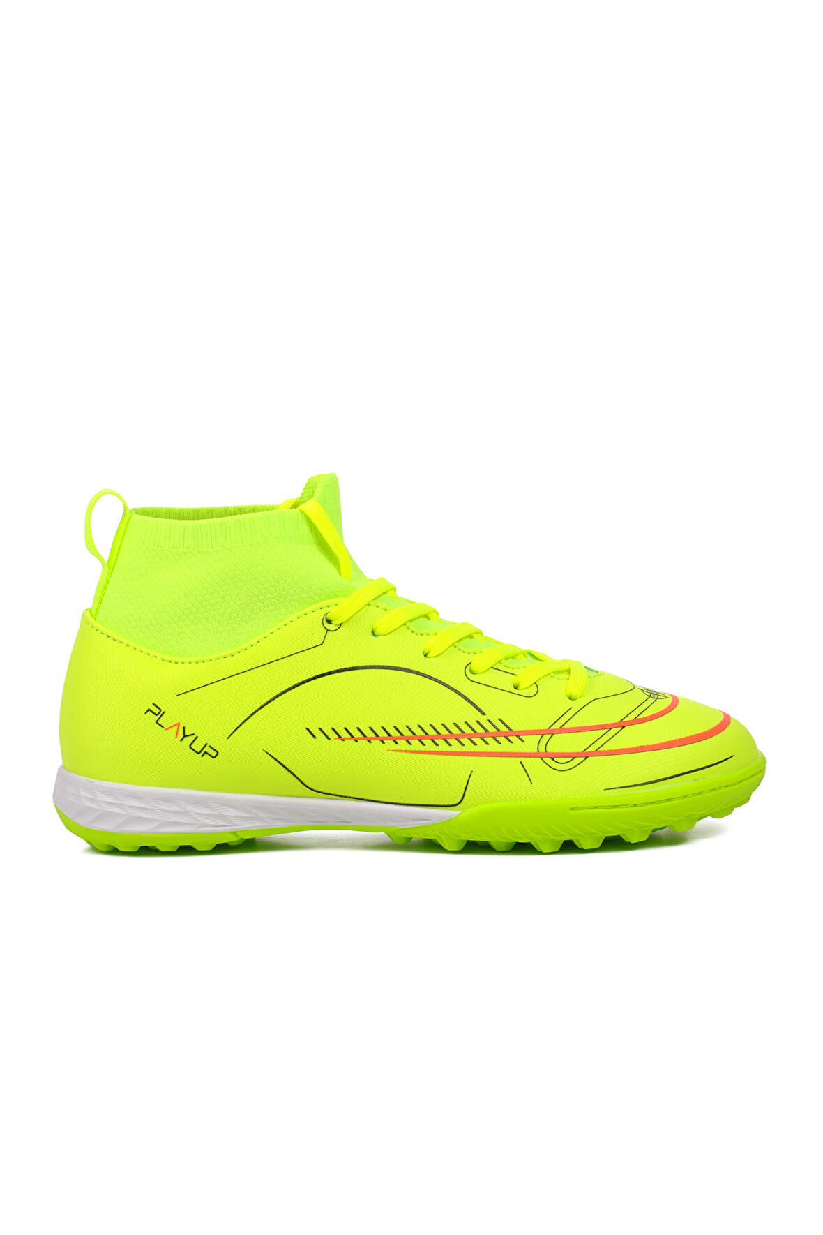 Ayakmod GH-241-132 Neon Sarı Halı Saha Ayakkabısı