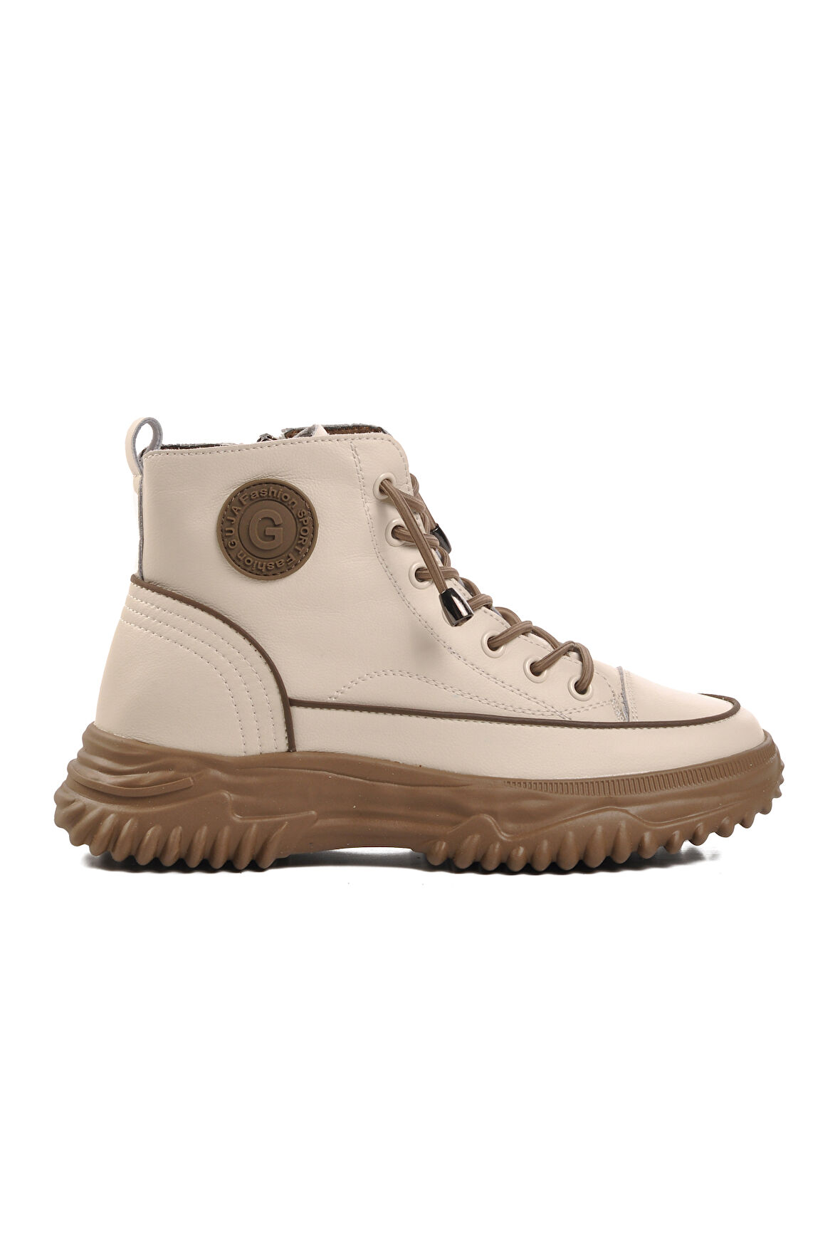 Guja 24K310-13 İçi Polarlı Camel Kadın Bot