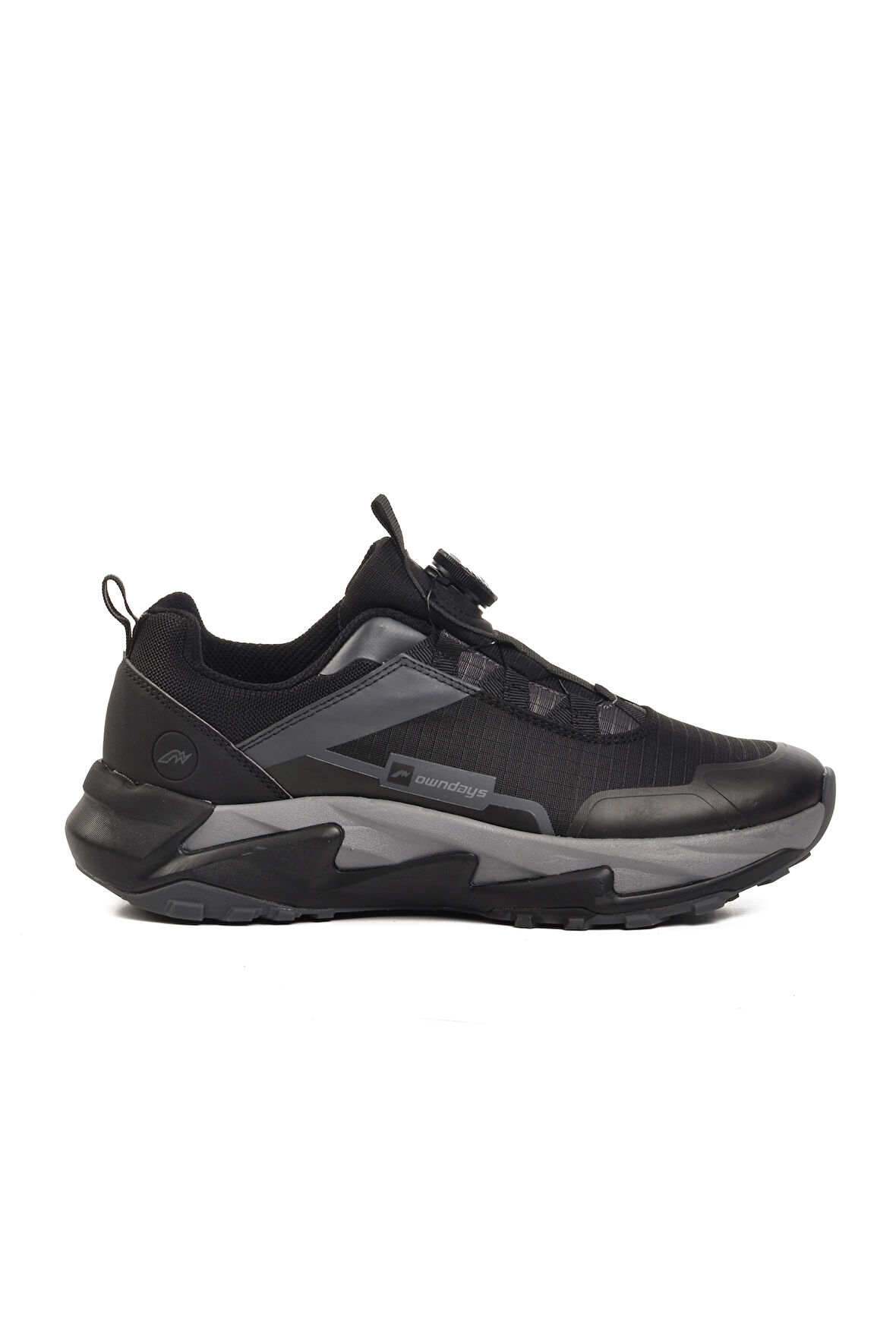 Ayakmod 04803 Misina Bağcıklı Siyah-Füme Erkek Sneaker