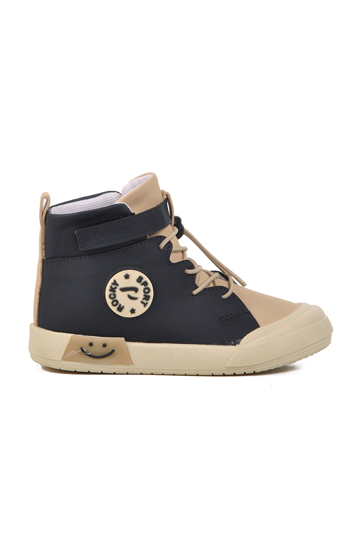 Walkway Lacivert-Bej Unisex Bilek Boy Çocuk Sneaker Rocky 17-B 