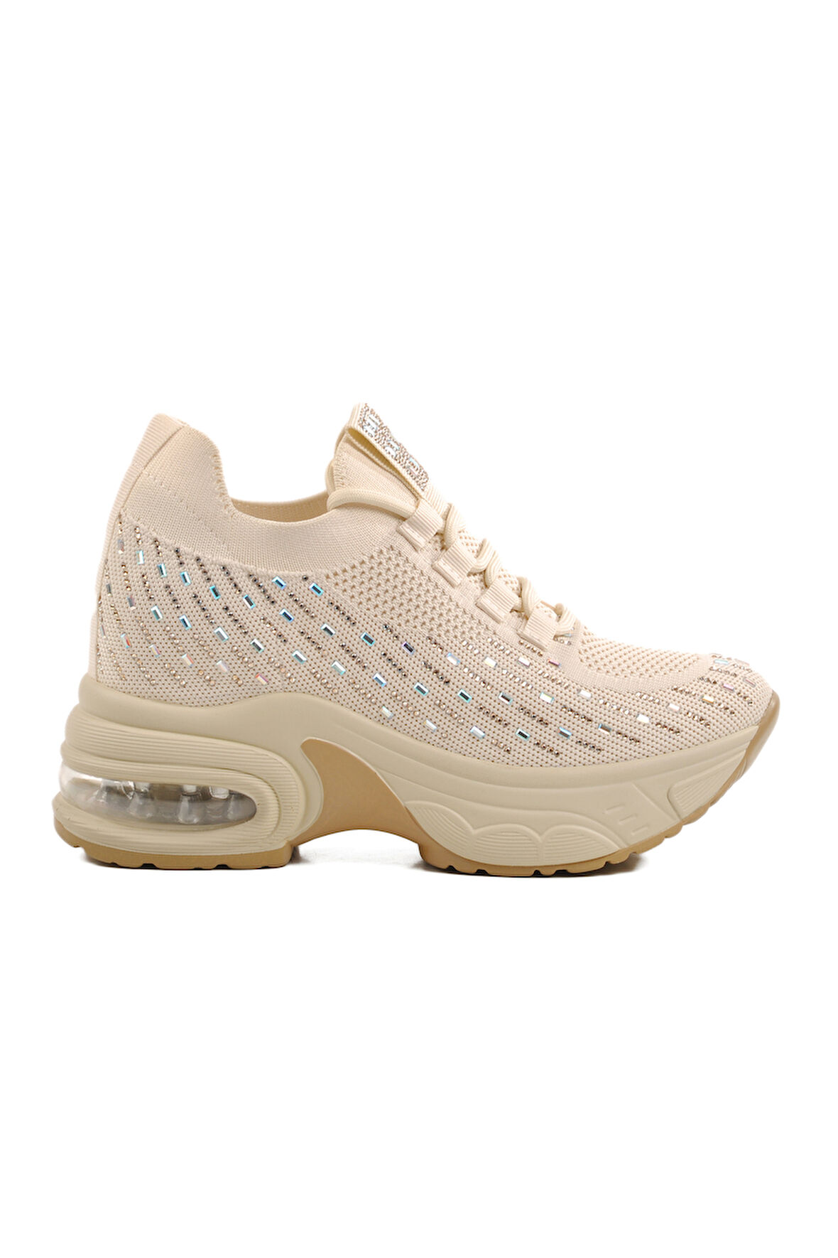 Bej Triko Air Taban Kadın Sneaker 25Y300-20 Z