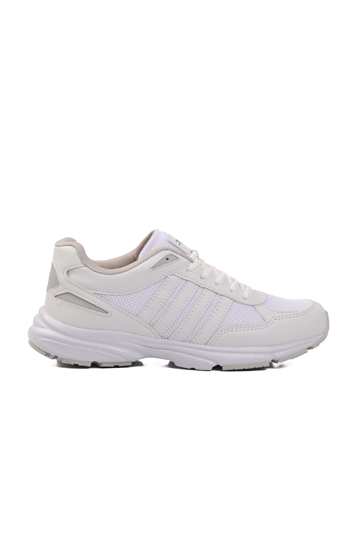 Buz Beyaz Fileli Hafif Unisex Spor Ayakkabı Disc G