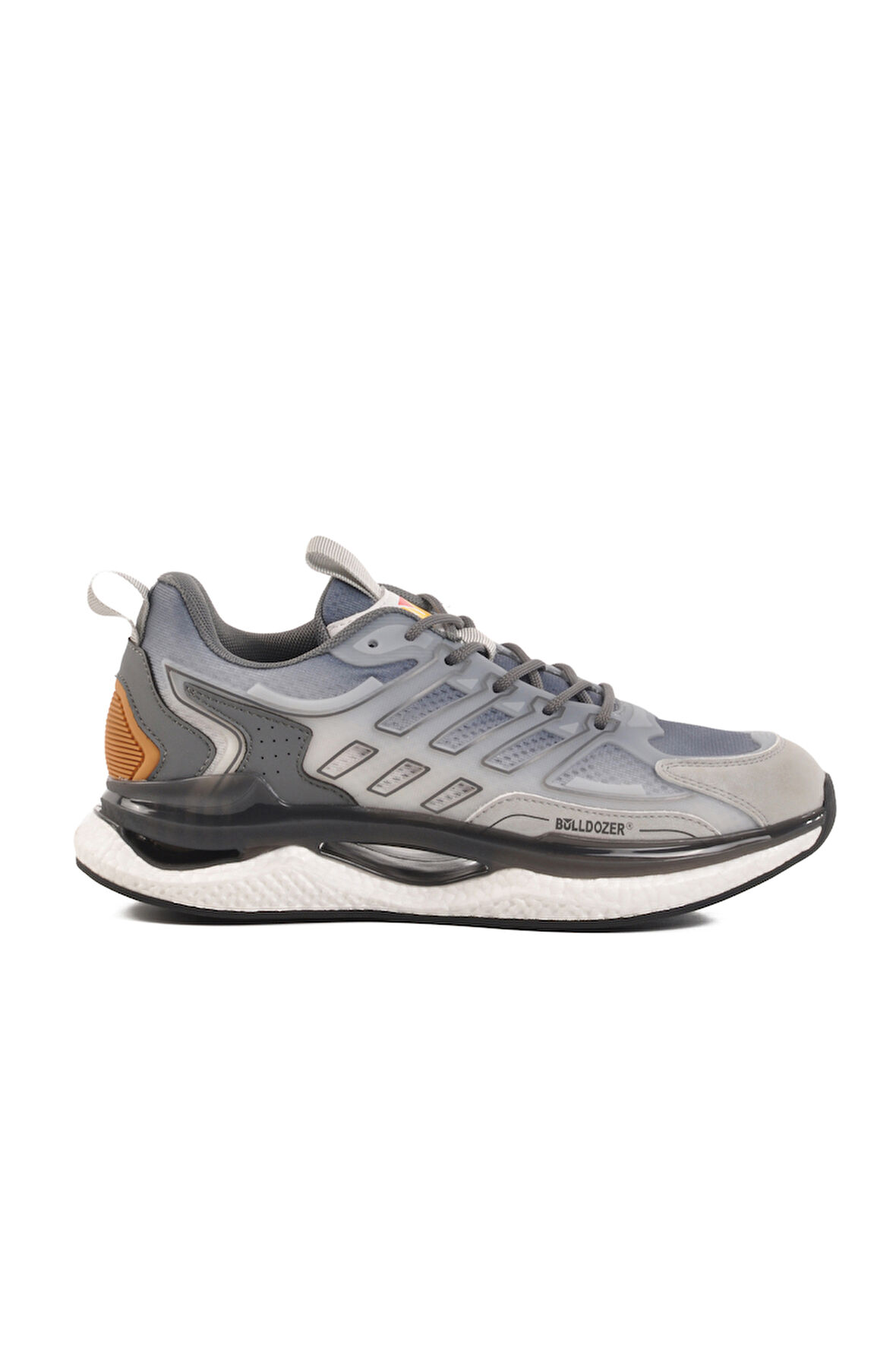 Gri Memory Foam Fileli Hafif Erkek Spor Ayakkabı 241398 M