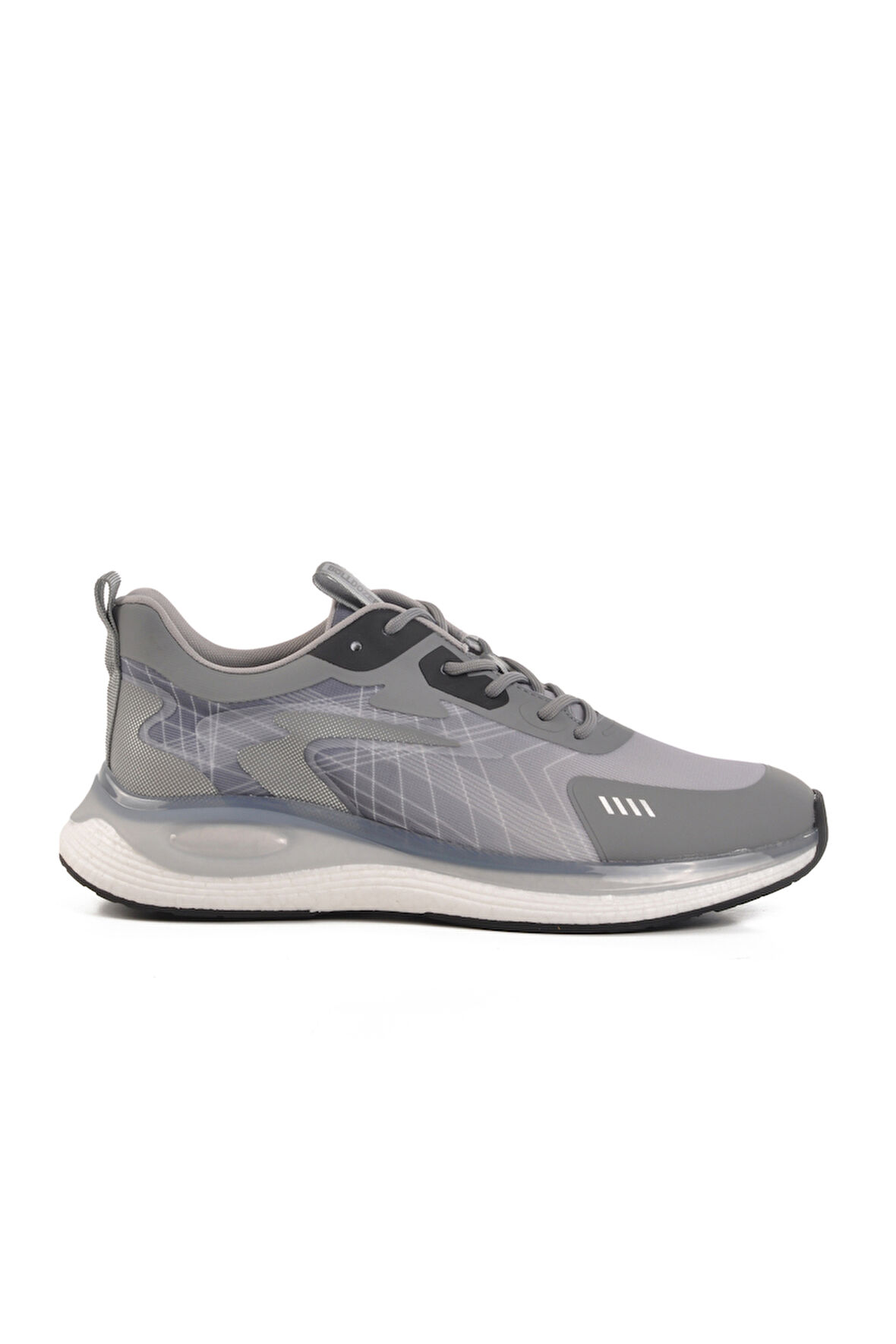 Gri Memory Foam Hafif Esnek Erkek Spor Ayakkabı 250421 M