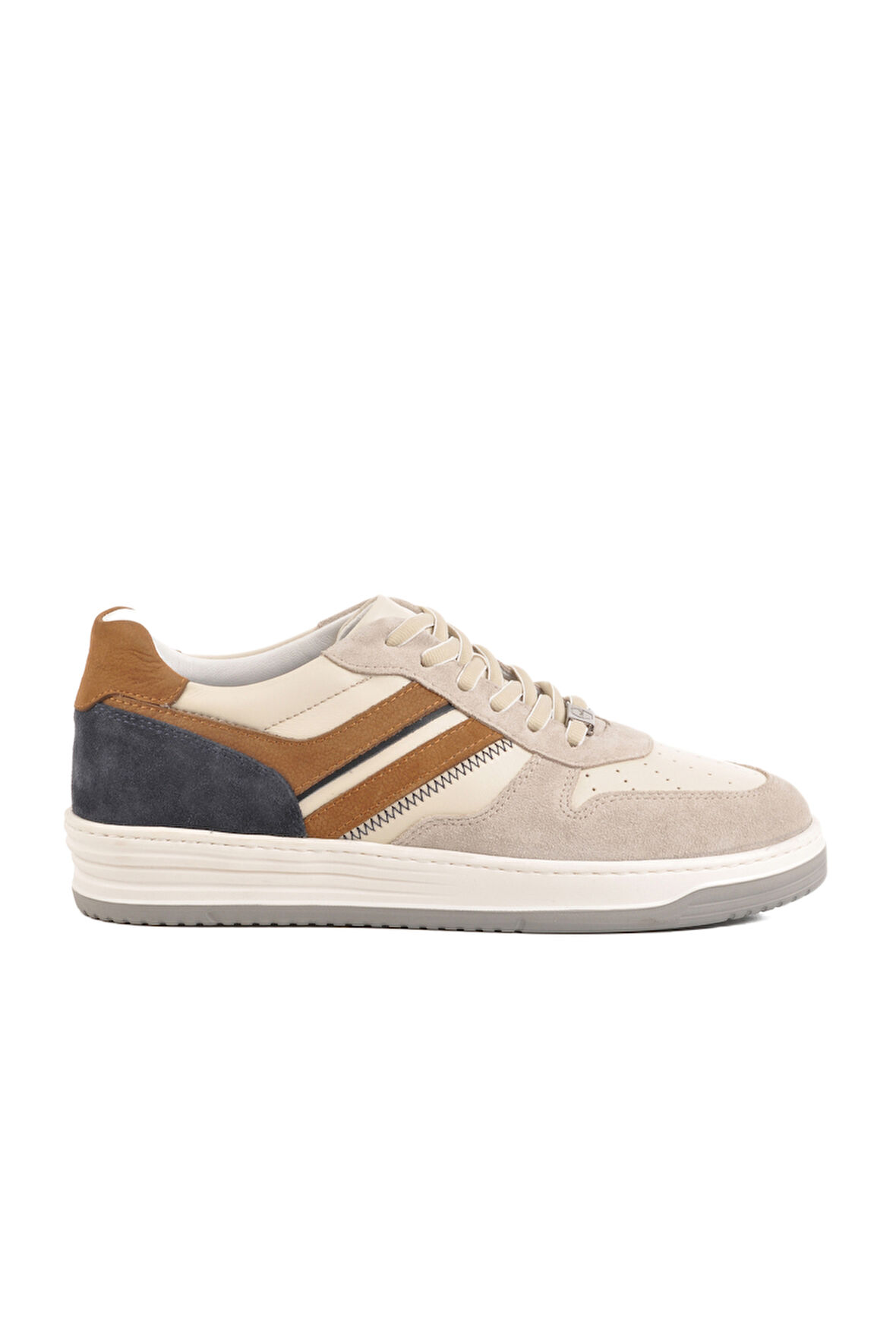 Bej Hakiki Deri Erkek Sneaker 4Y1987-2090 M