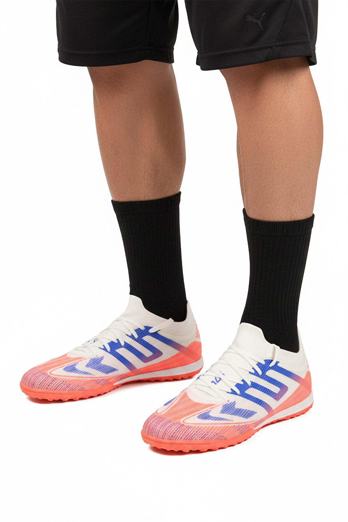 Beyaz Bağcıklı Erkek Halı Saha Ayakkabısı MH-252-149 M