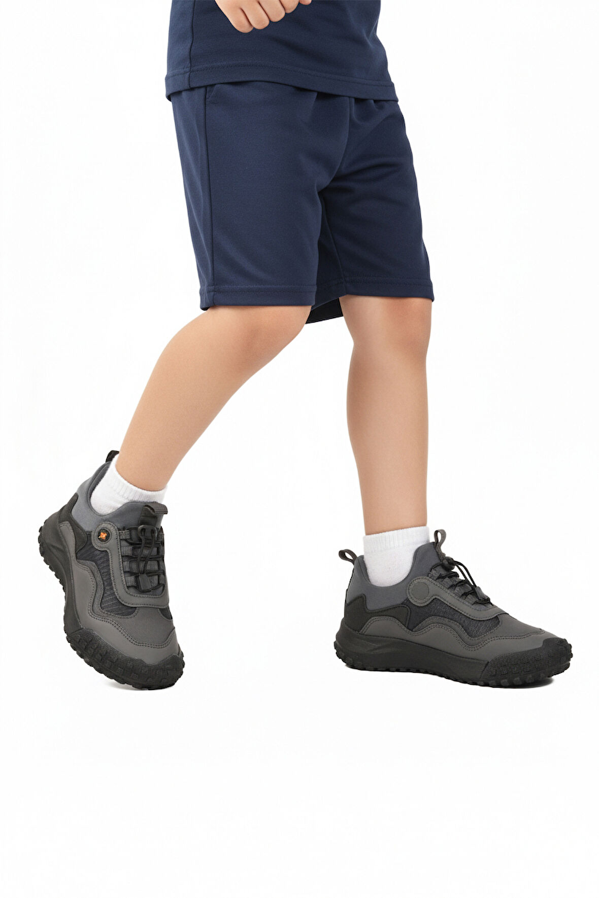 Füme Suni Deri Çocuk Outdoor Ayakkabı G63 Kids F